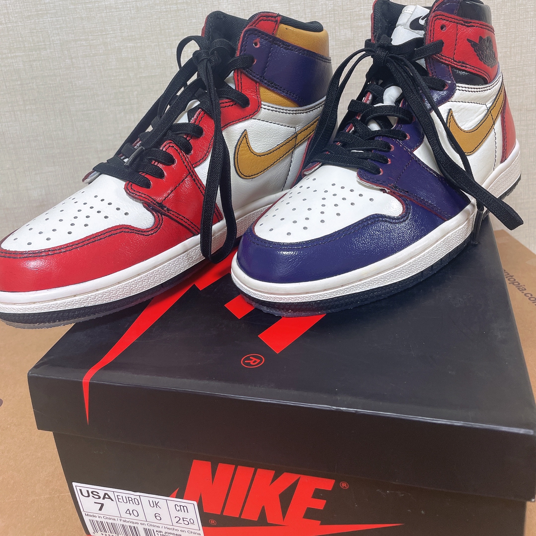 Jordan 1 Retro High OG Defiant SB LA to Chicago 착용 스타일