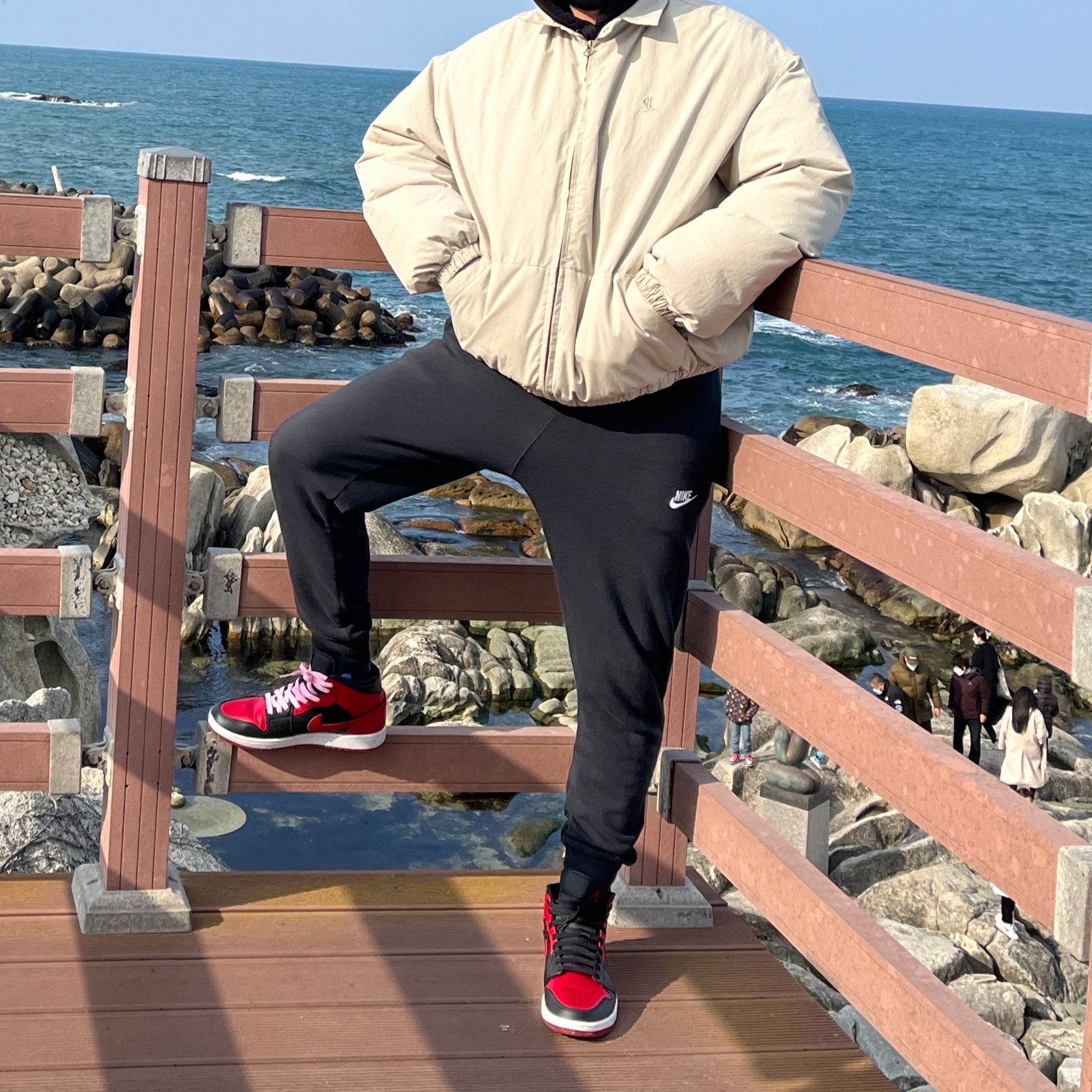 Jordan 1 Mid Bred Banned 2020 착용 스타일
