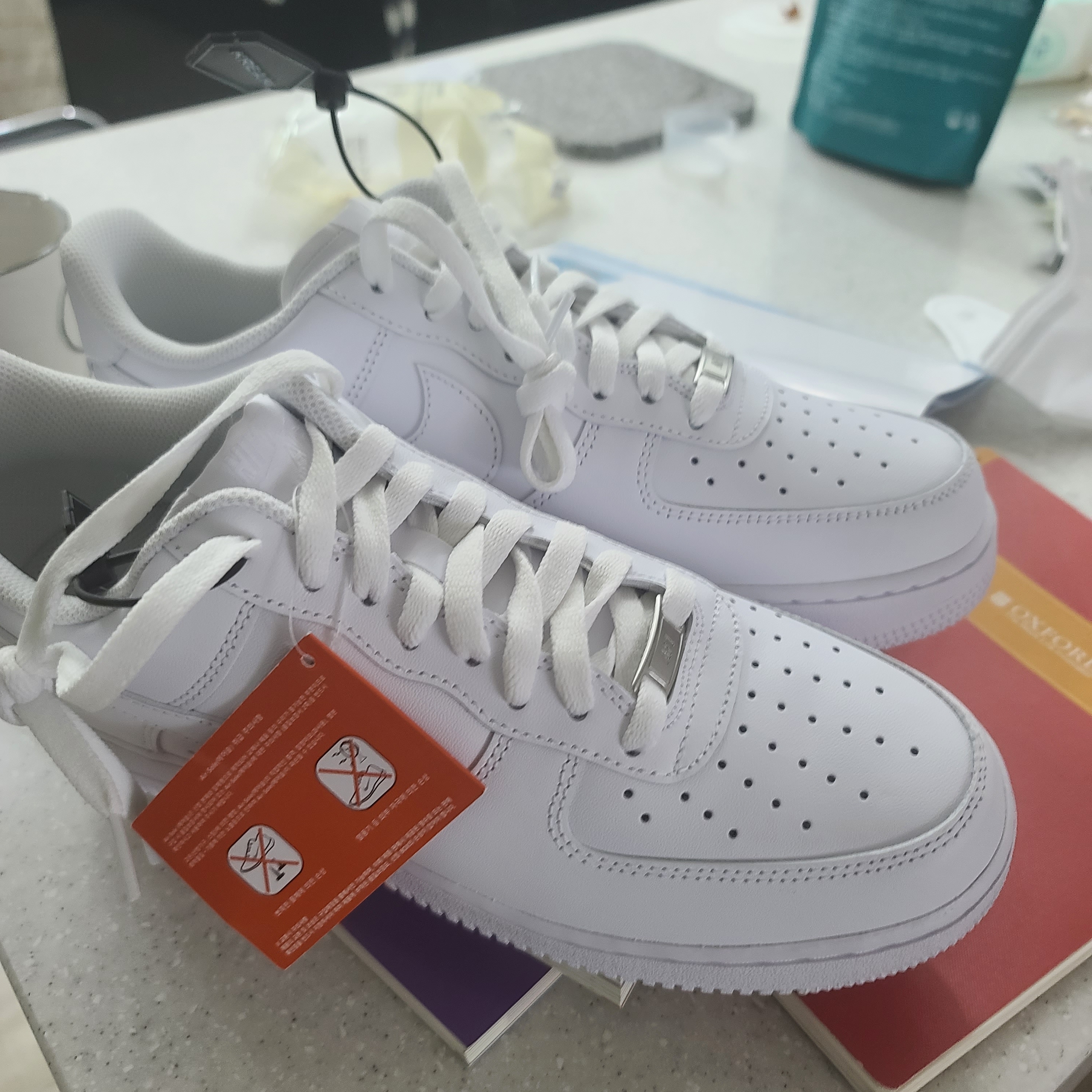 Nike Air Force 1 '07 Low White 착용 스타일
