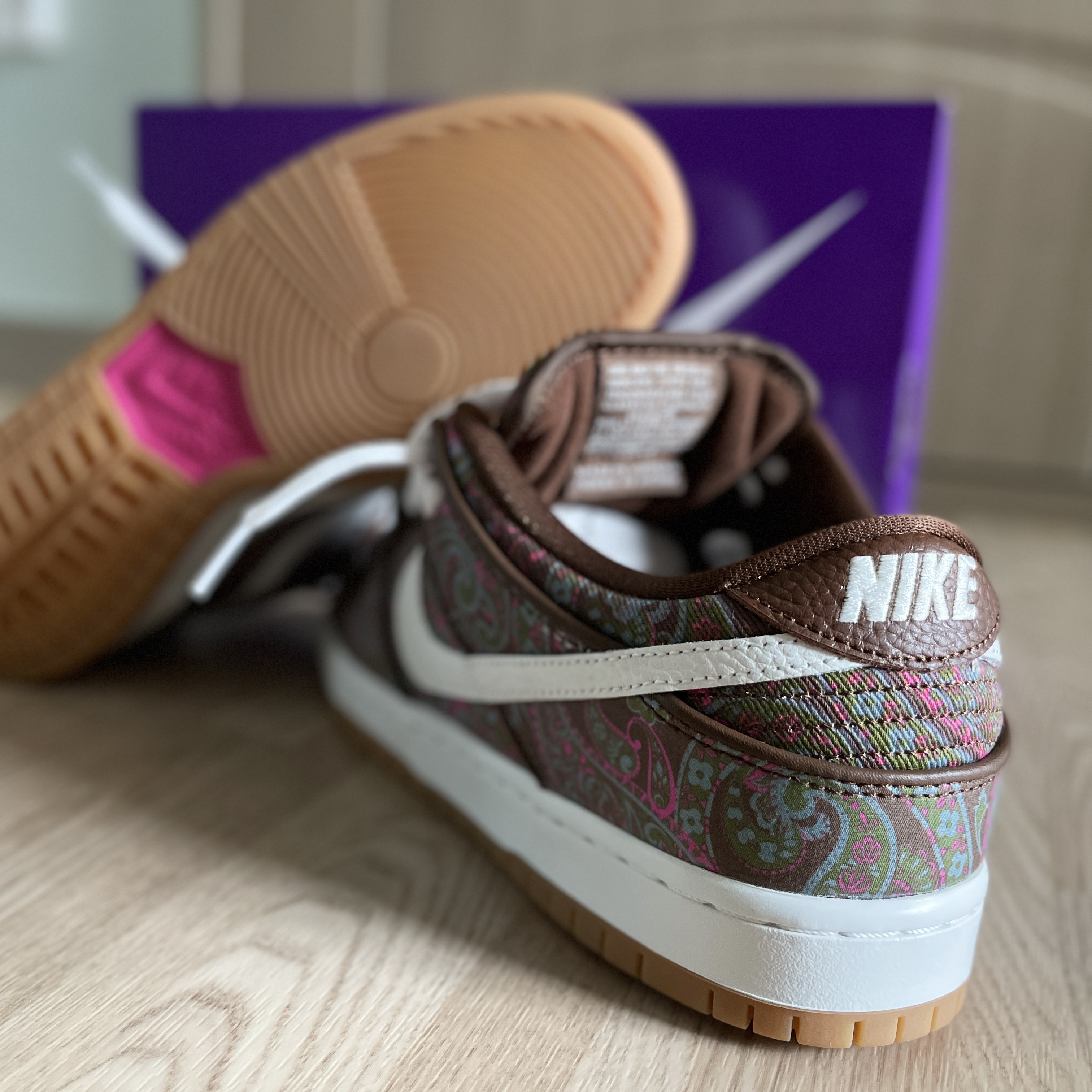 Nike SB Dunk Low Pro Premium Paisley 착용 스타일 - 3