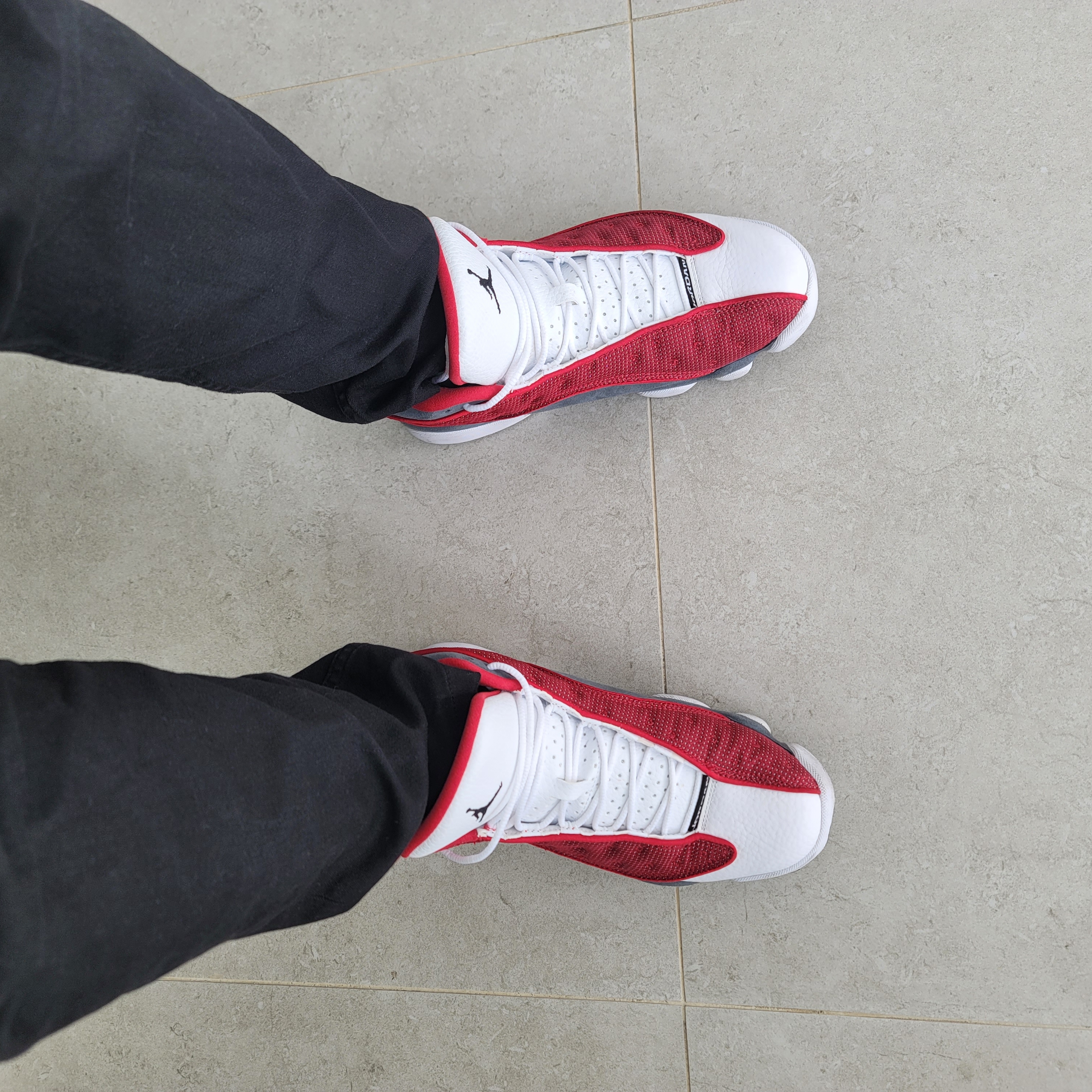 Jordan 13 Retro Gym Red Flint Grey 착용 스타일