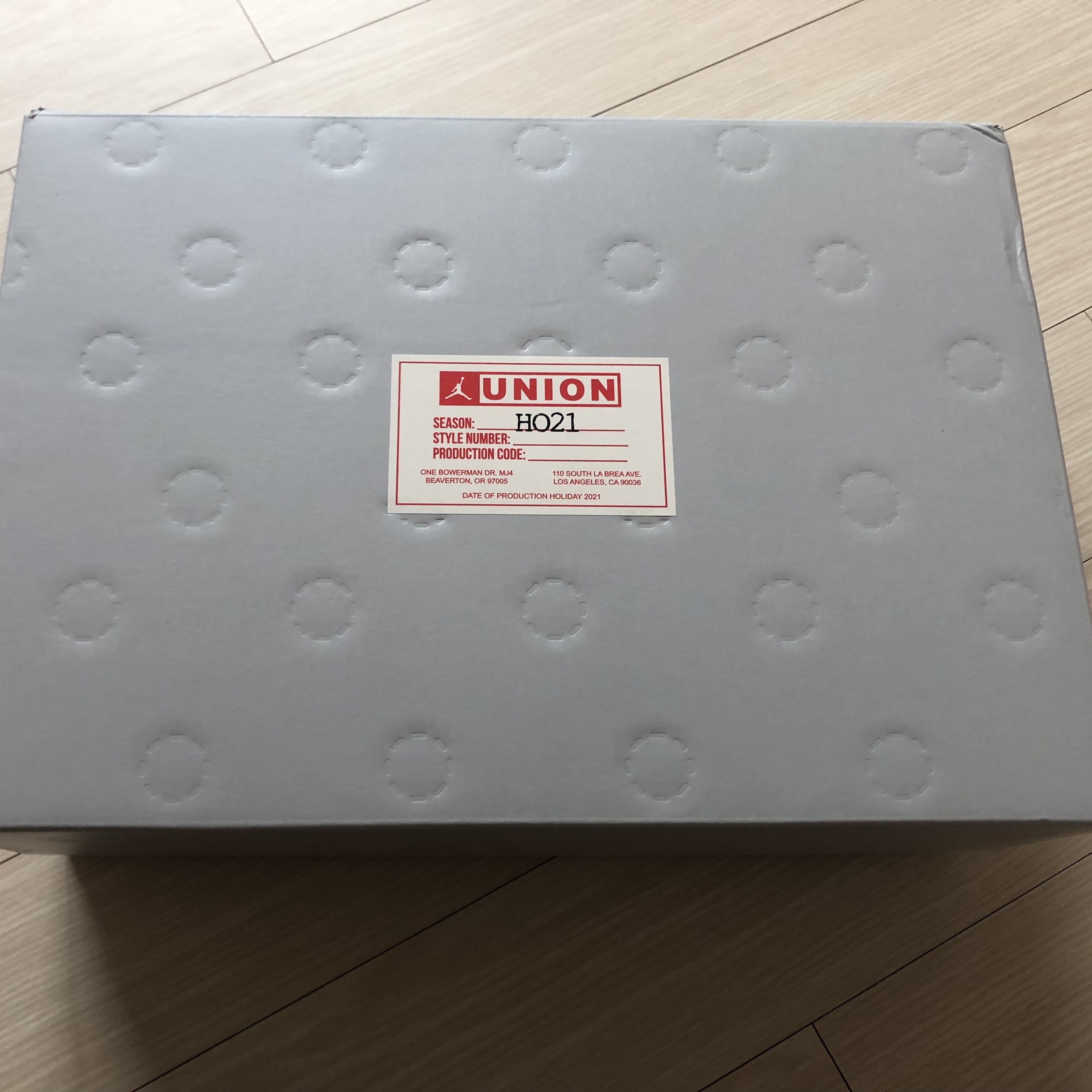 Jordan 2 x Union Retro SP Grey Fog 착용 스타일 - 4