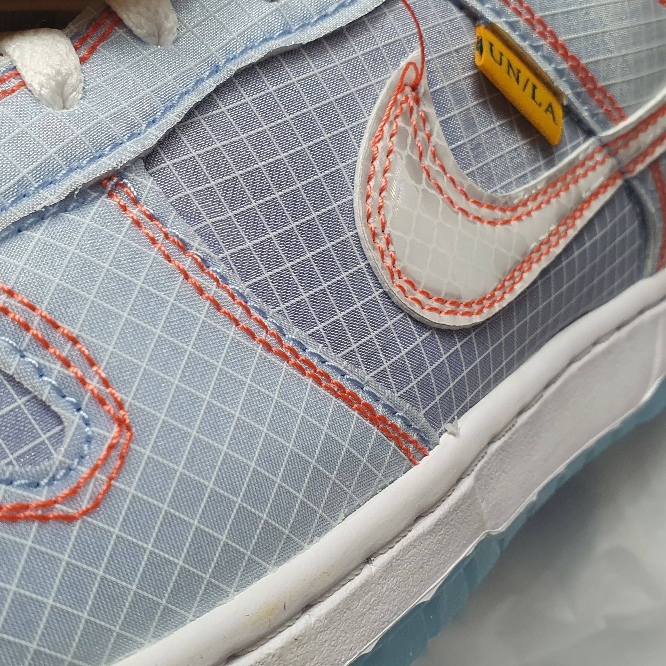 Nike x Union Dunk Low Passport Pack Argon 착용 스타일 - 3