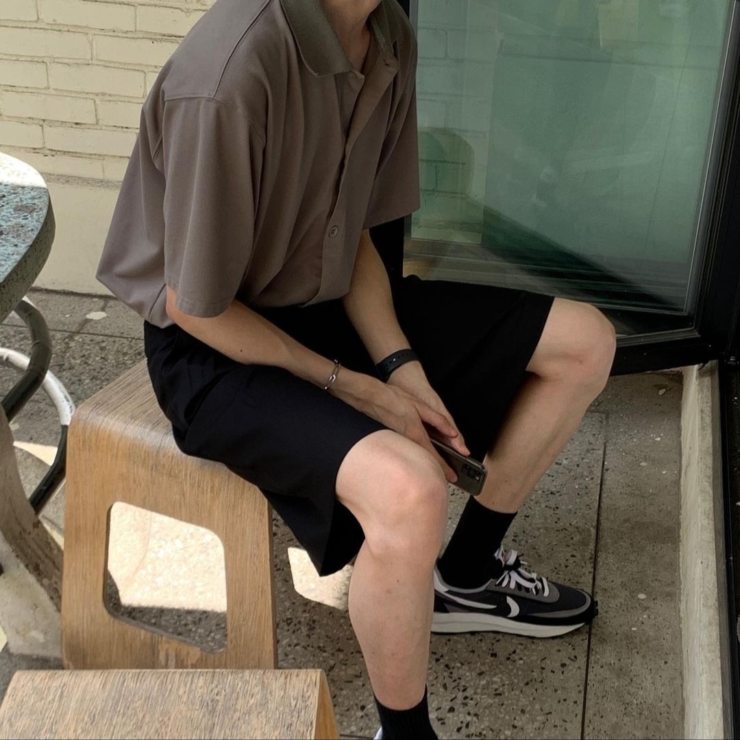 Nike x Sacai LDWaffle Black 착용 스타일 - 1