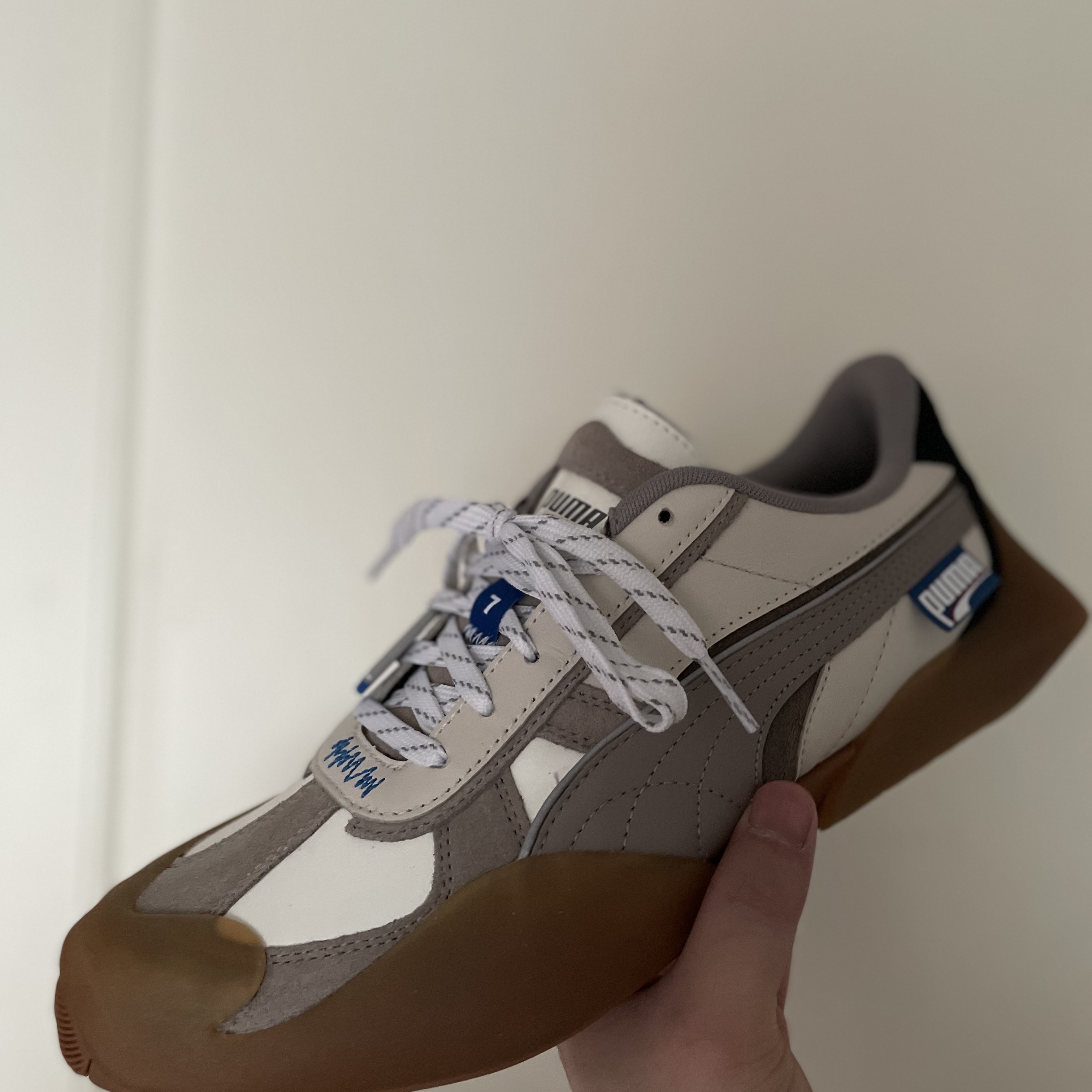 Puma x Ader Error Vaderon White 착용 스타일