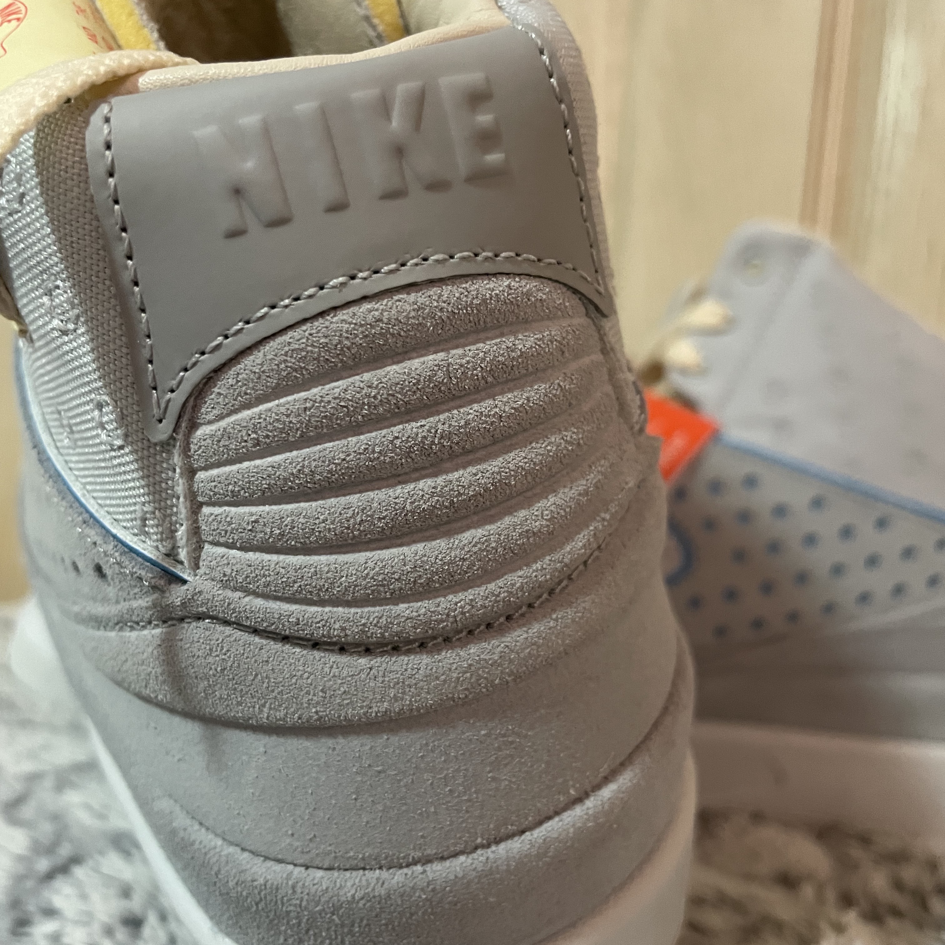 Jordan 2 x Union Retro SP Grey Fog 착용 스타일 - 2