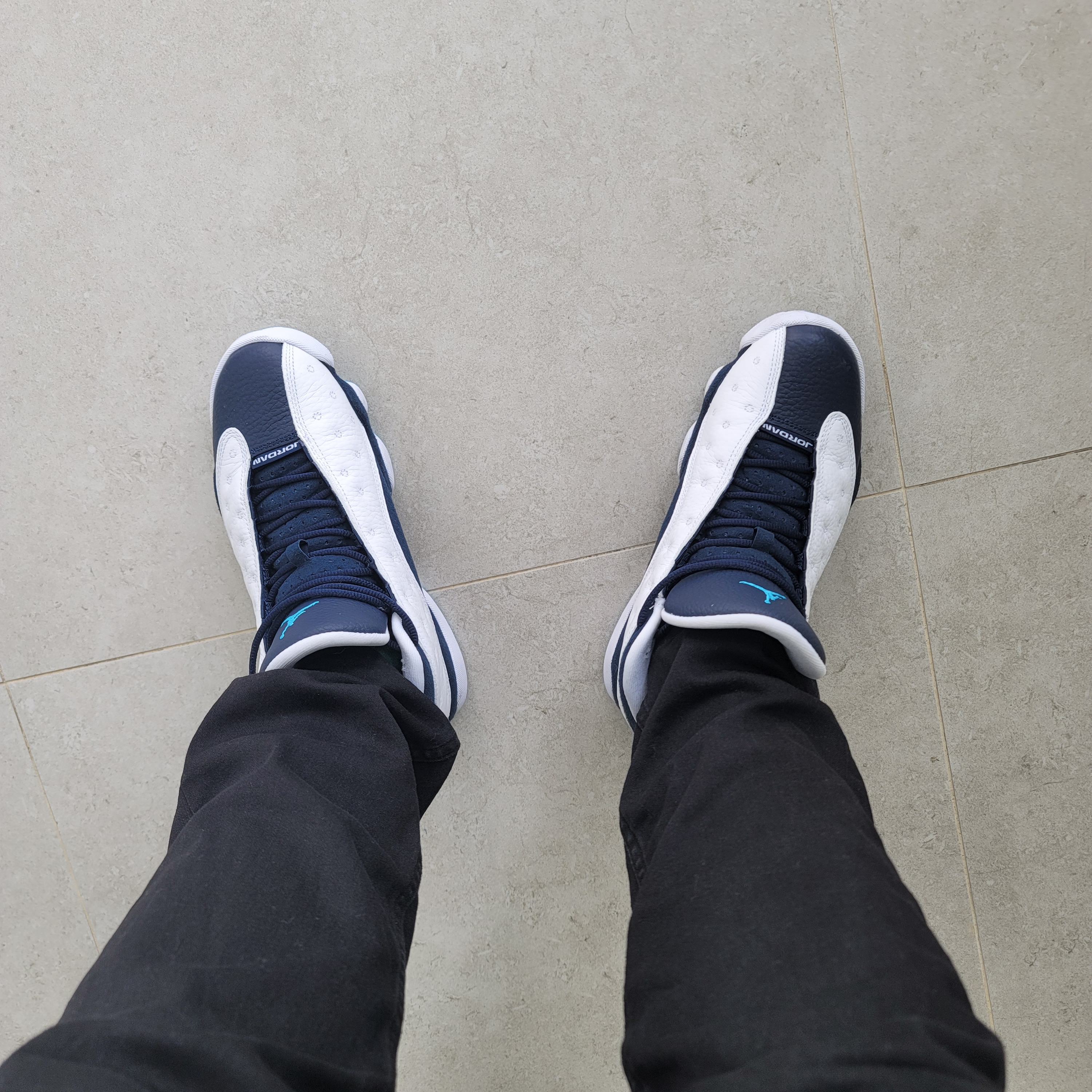 Jordan 13 Retro Obsidian 착용 스타일