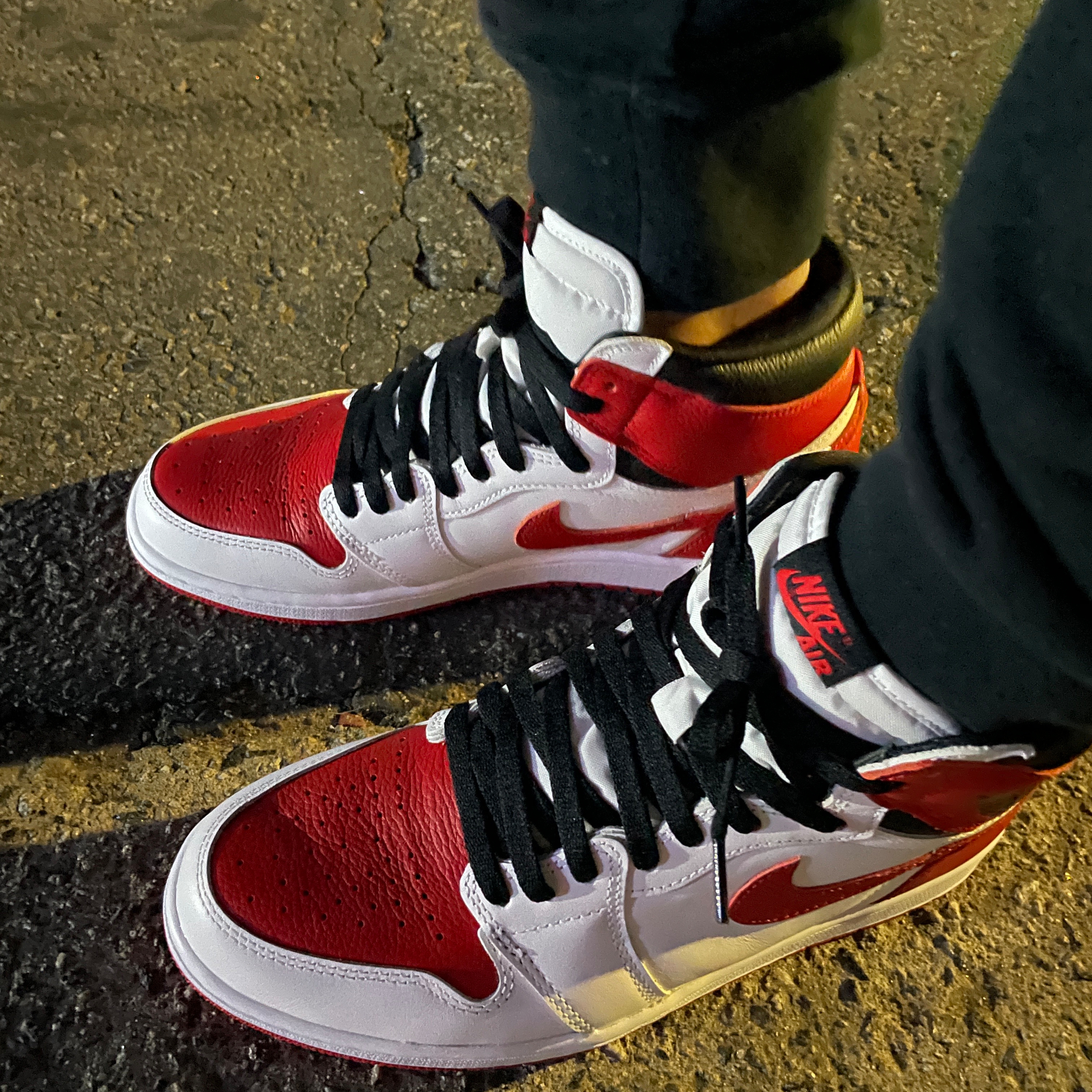 Jordan 1 Retro High OG Heritage 착용 스타일 - 1