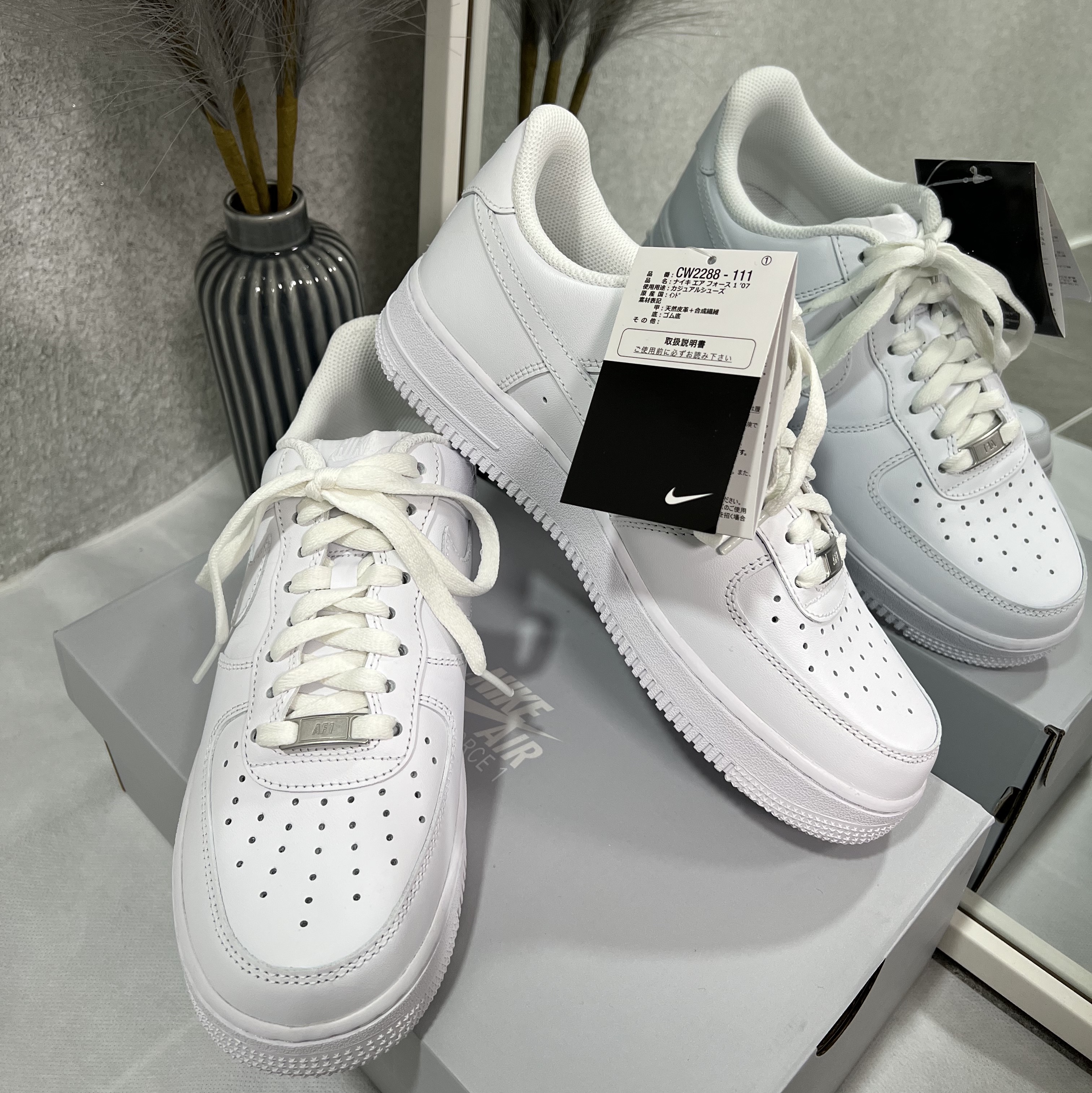 Nike Air Force 1 '07 Low White 착용 스타일 - 3