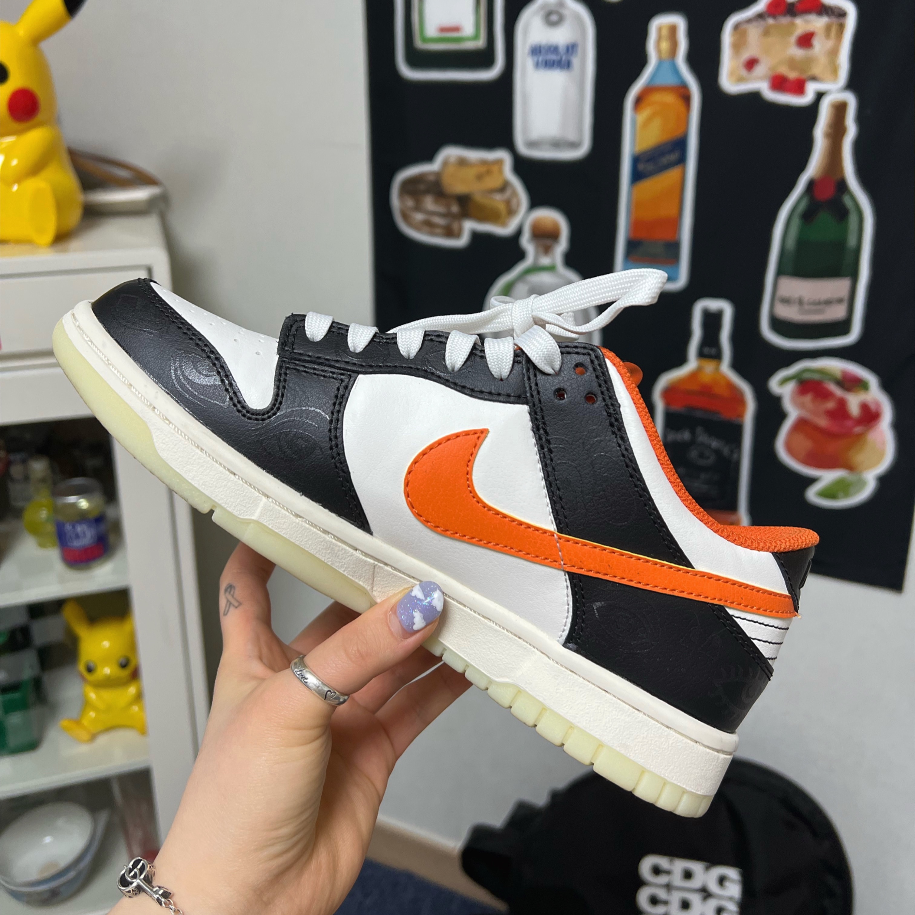 (GS) Nike Dunk Low PRM Halloween 착용 스타일