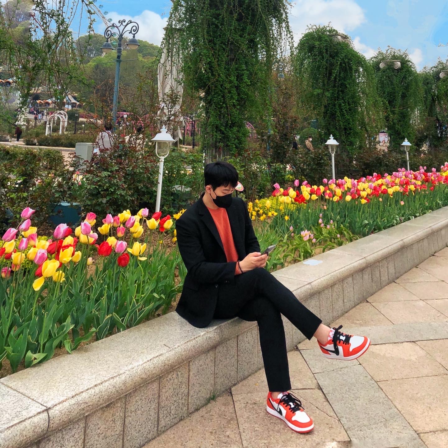 Jordan 1 Low OG Starfish 착용 스타일