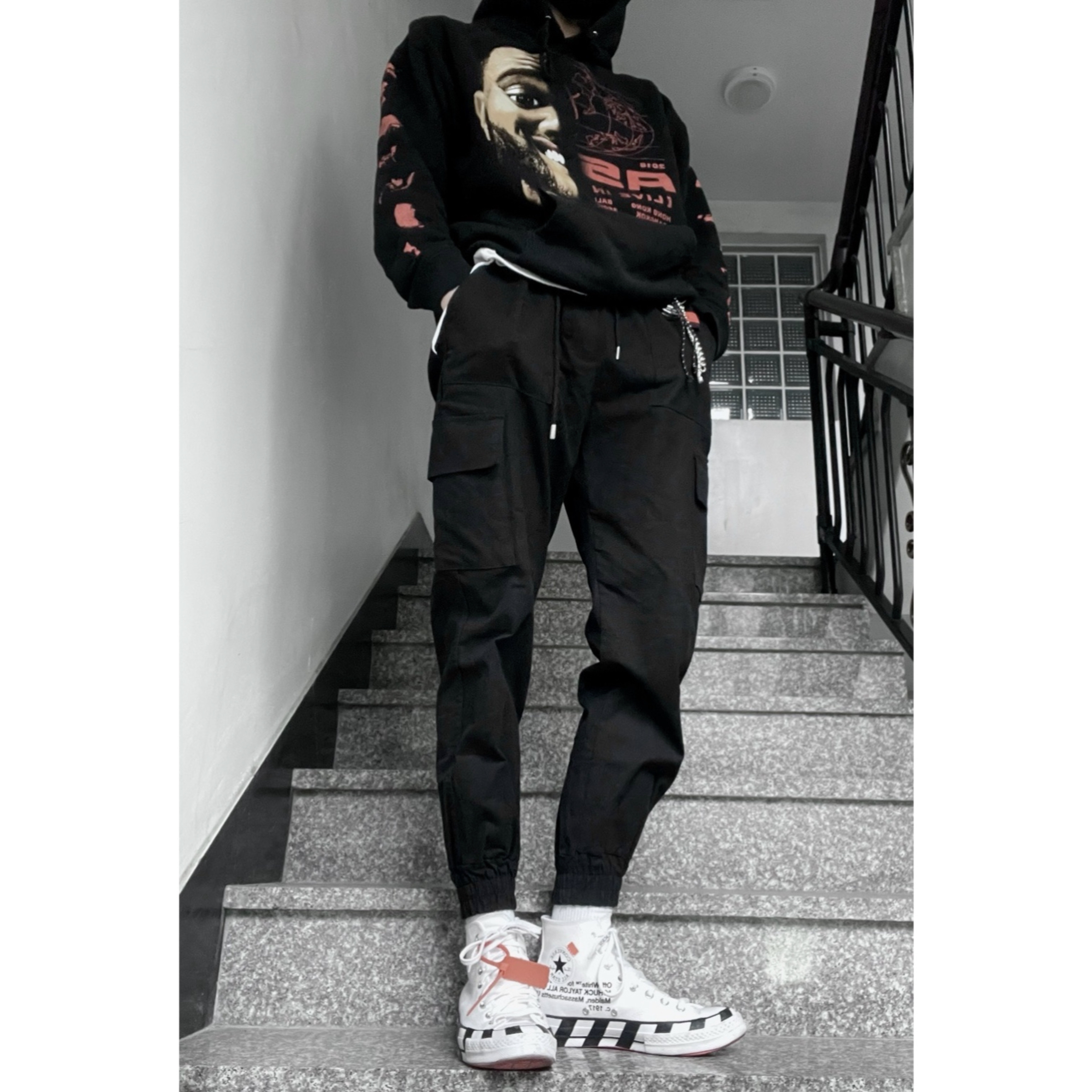 Converse x Off-White Chuck 70 High V2 2021 착용 스타일