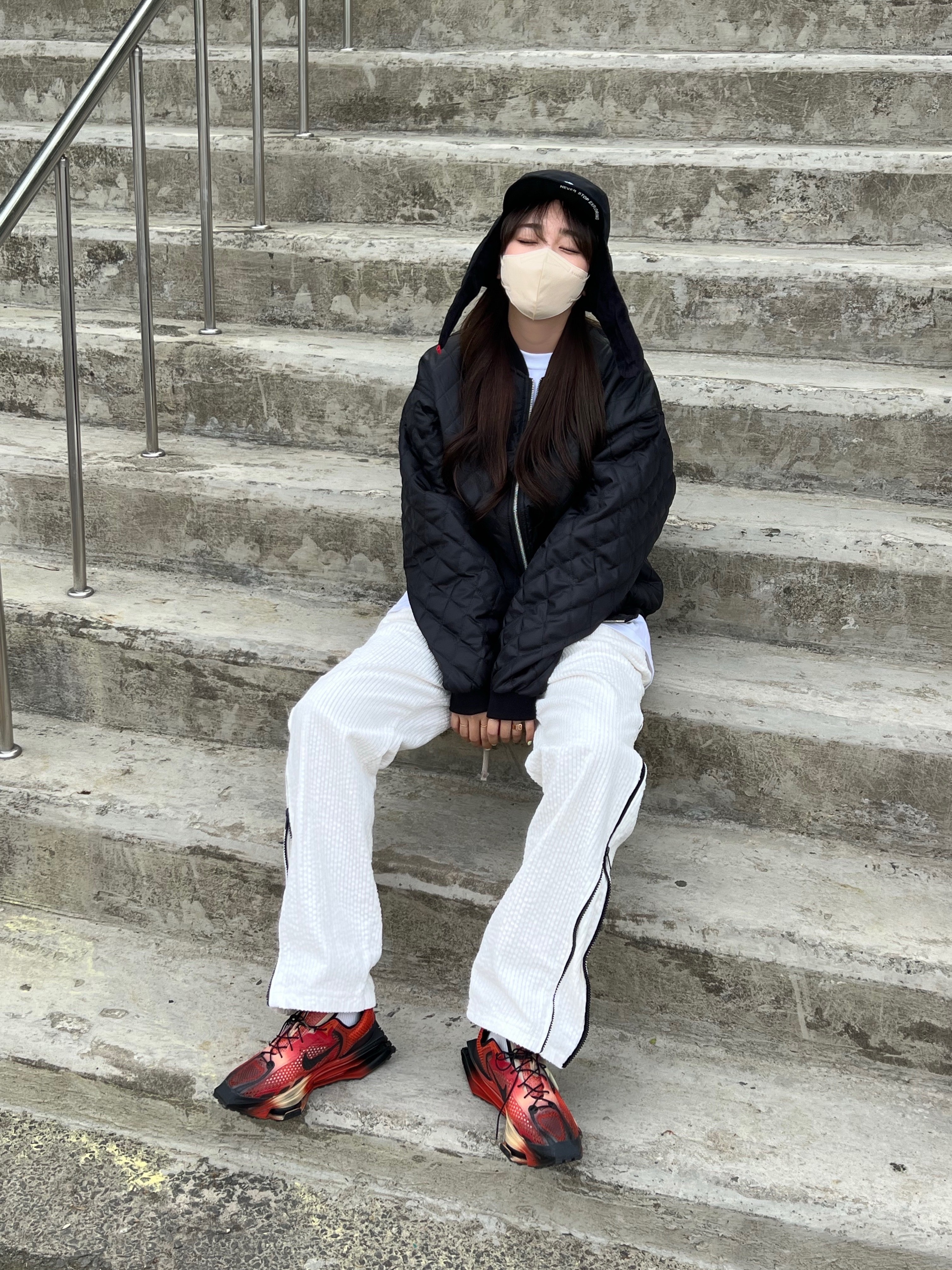 Nike x Matthew M Williams Zoom 004 Rust Factor 착용 스타일 - 1