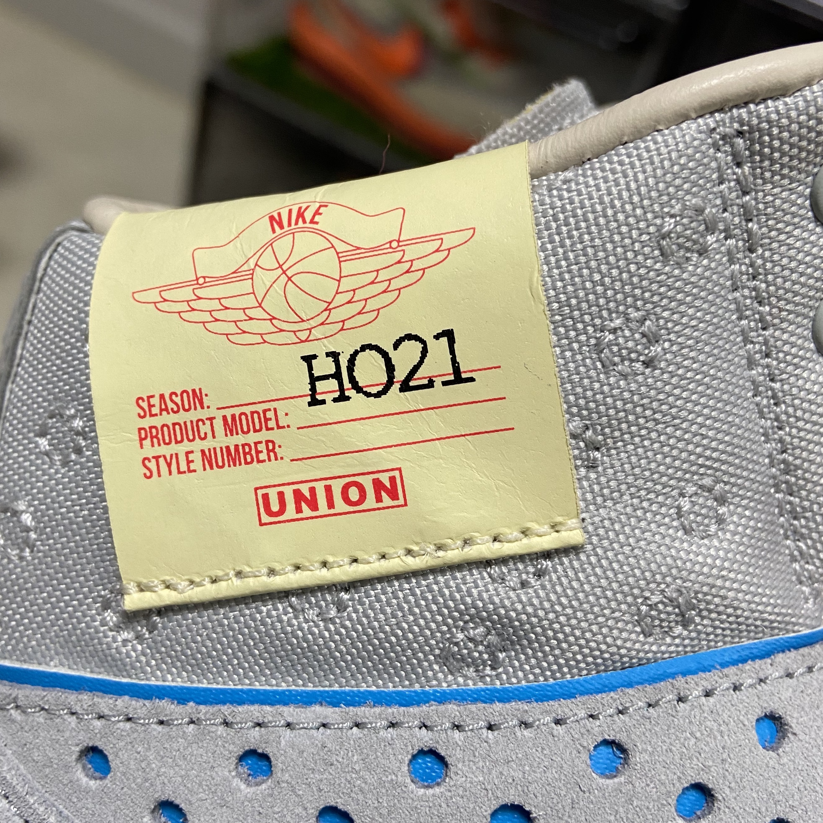 Jordan 2 x Union Retro SP Grey Fog 착용 스타일 - 1