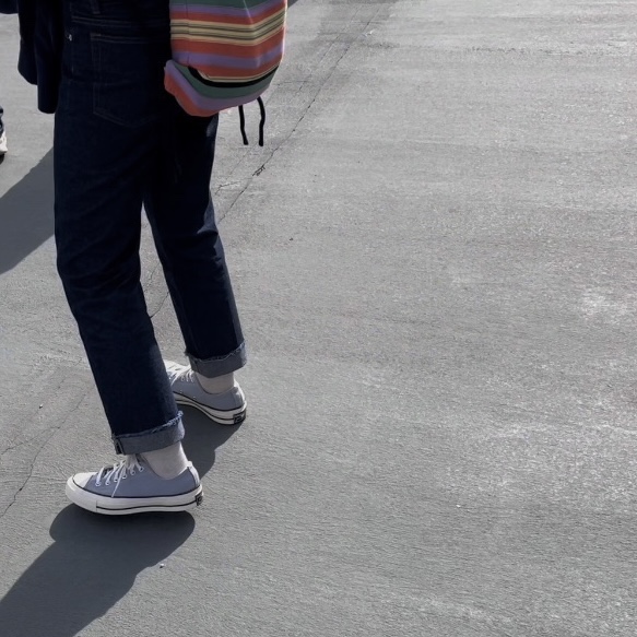 Converse Chuck 70 Ox Wolf Grey 착용 스타일 - 5