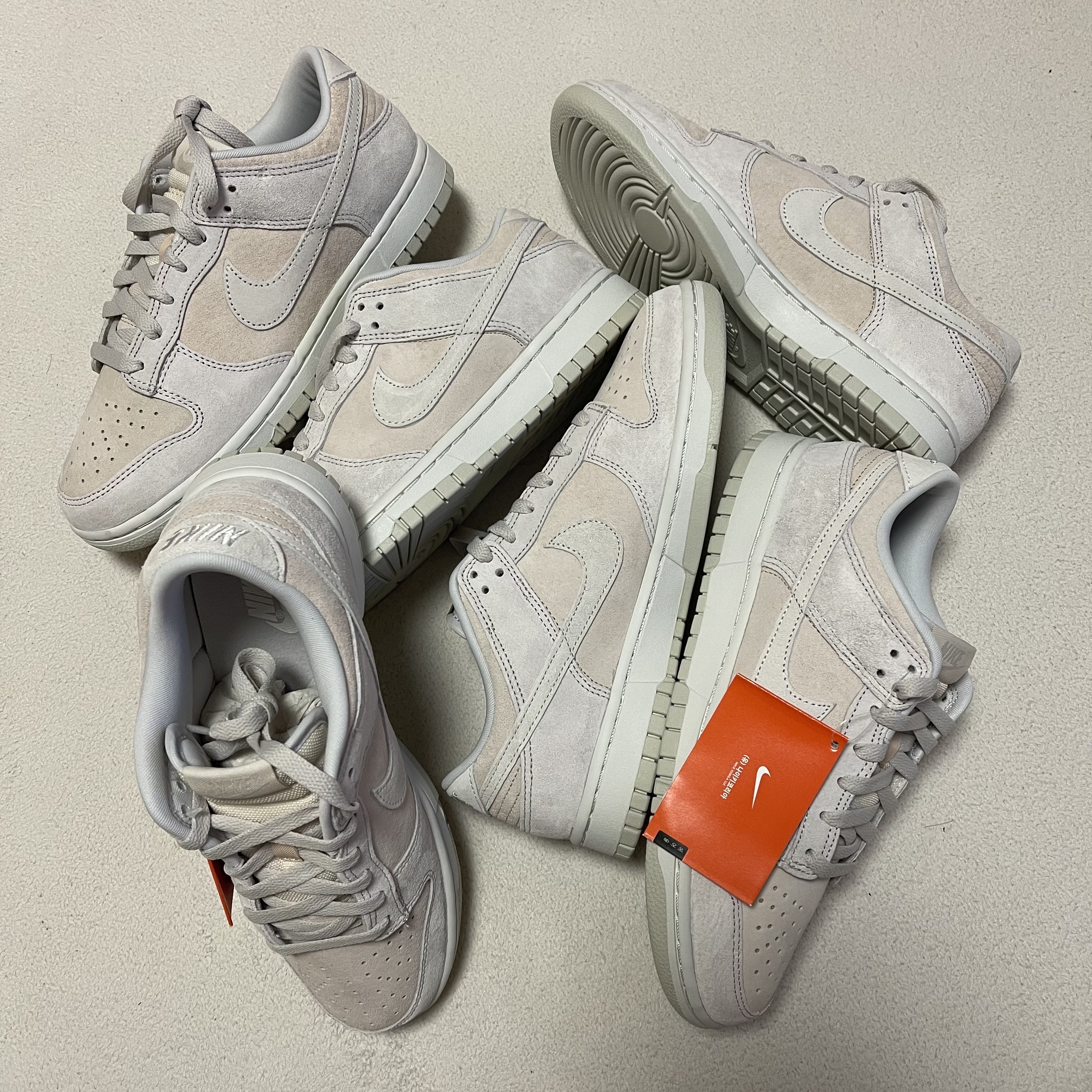 Nike Dunk Low Retro PRM Vast Grey 착용 스타일