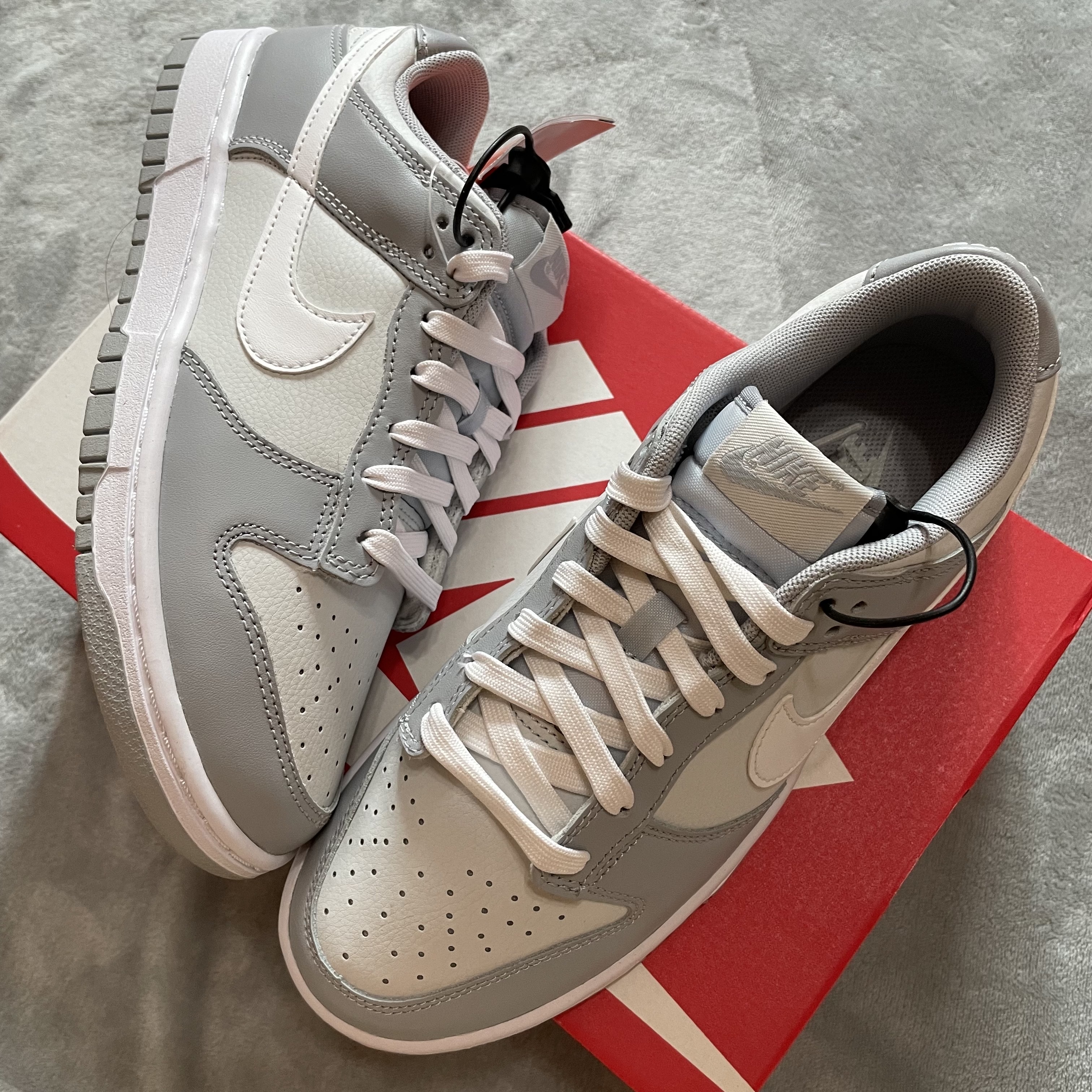 Nike Dunk Low Retro Wolf Grey 착용 스타일