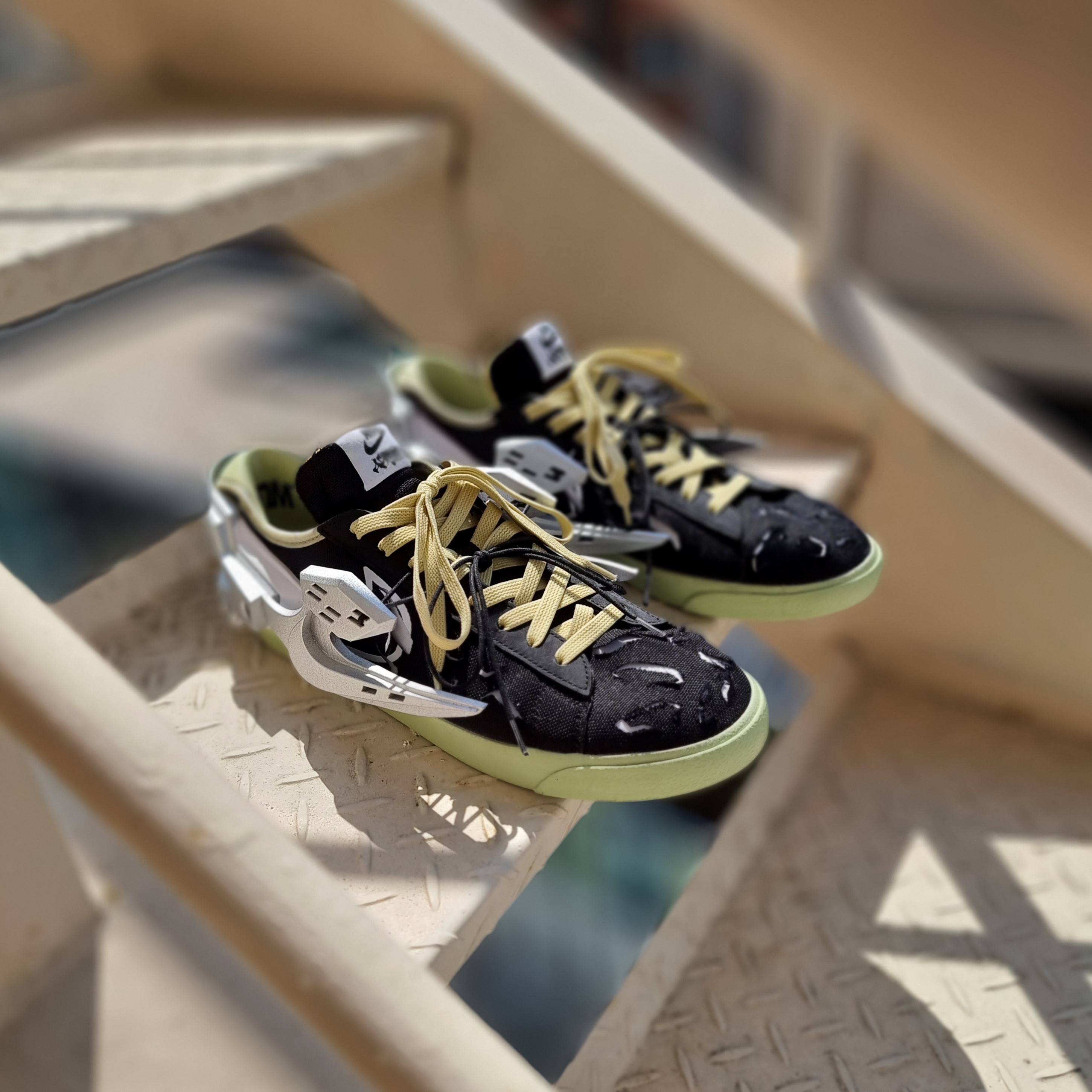 Nike x Acronym Blazer Low Black 착용 스타일 - 2