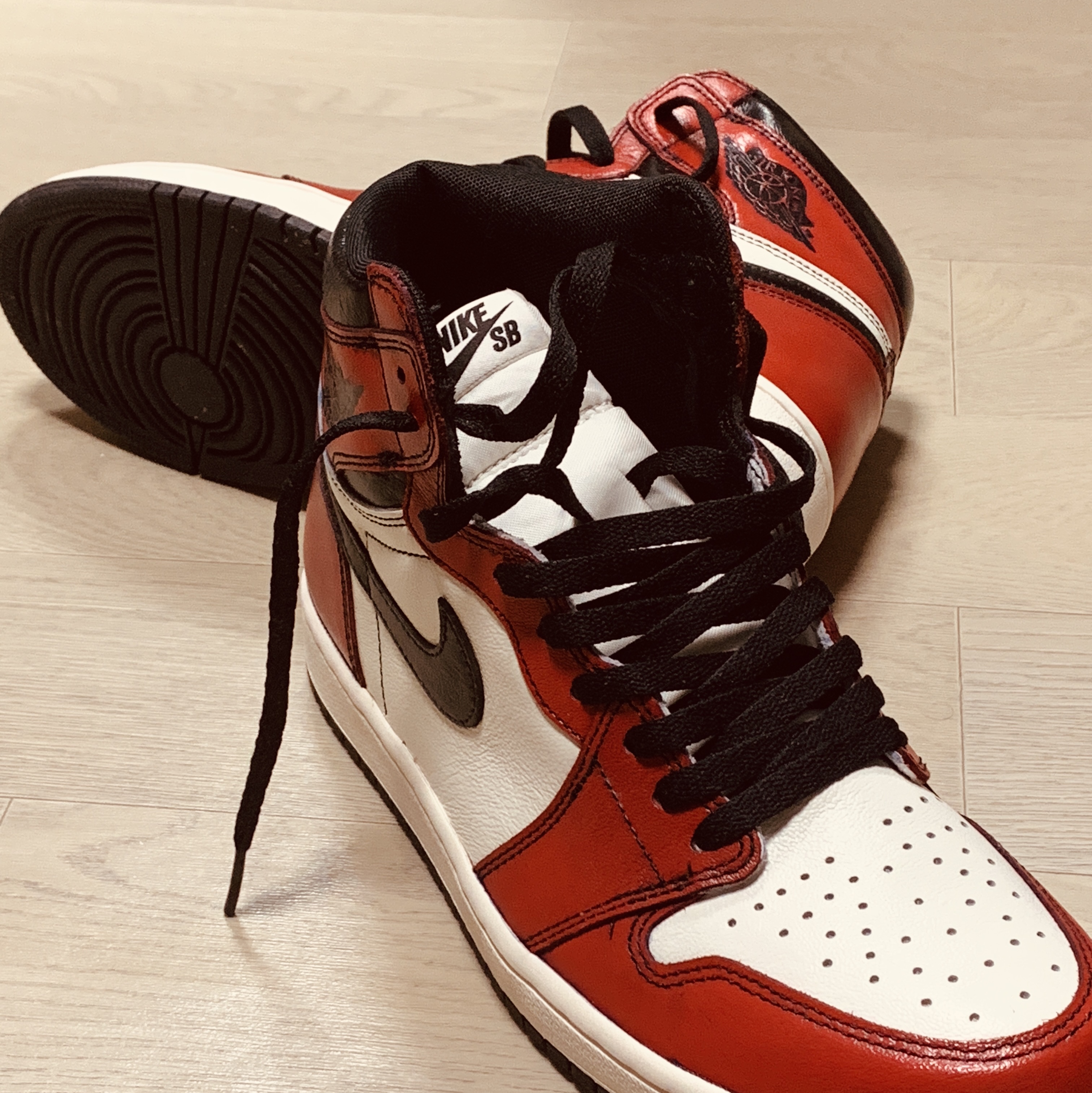 Jordan 1 Retro High OG Defiant SB LA to Chicago 착용 스타일