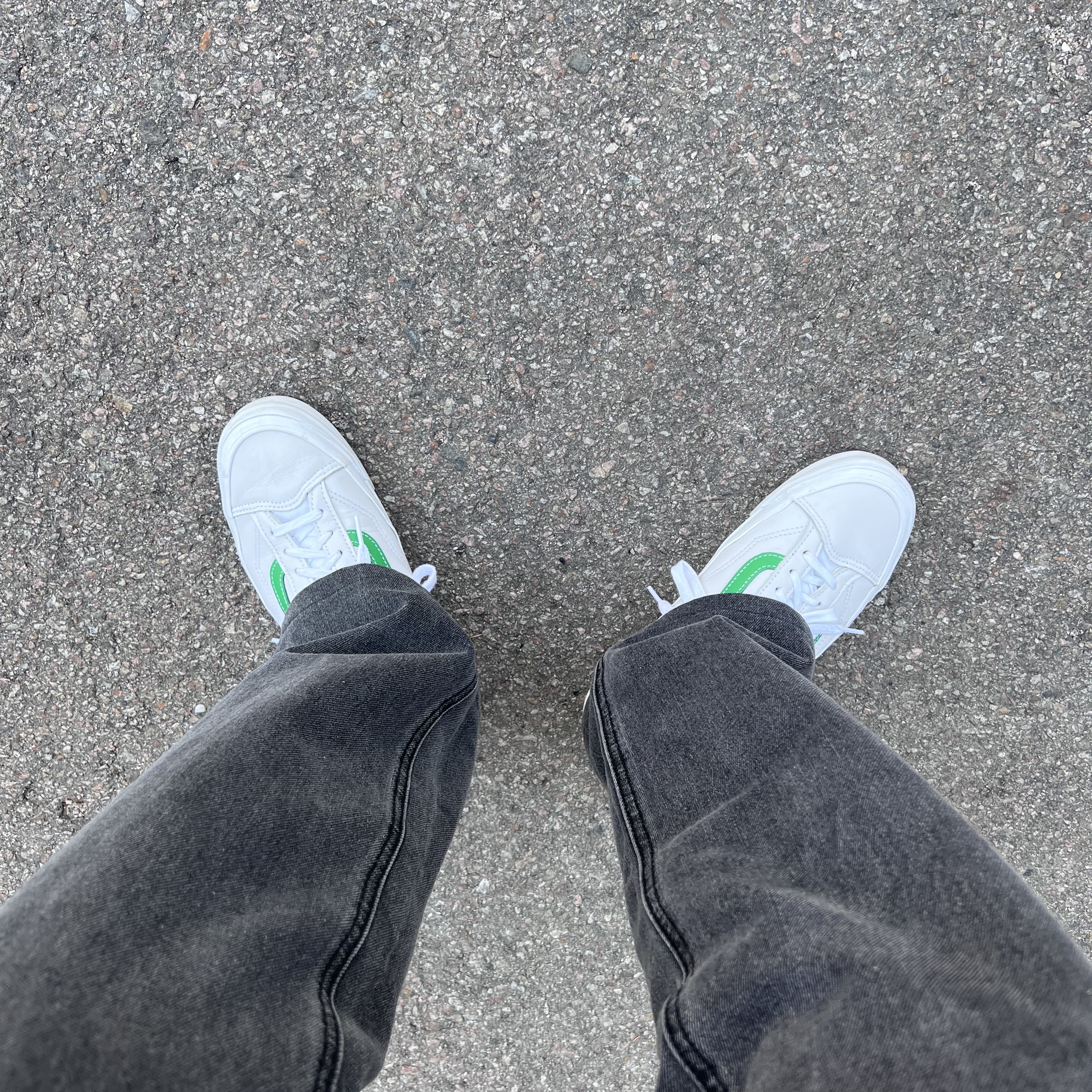 Vans Vault OG Style 36 LX Green 착용 스타일