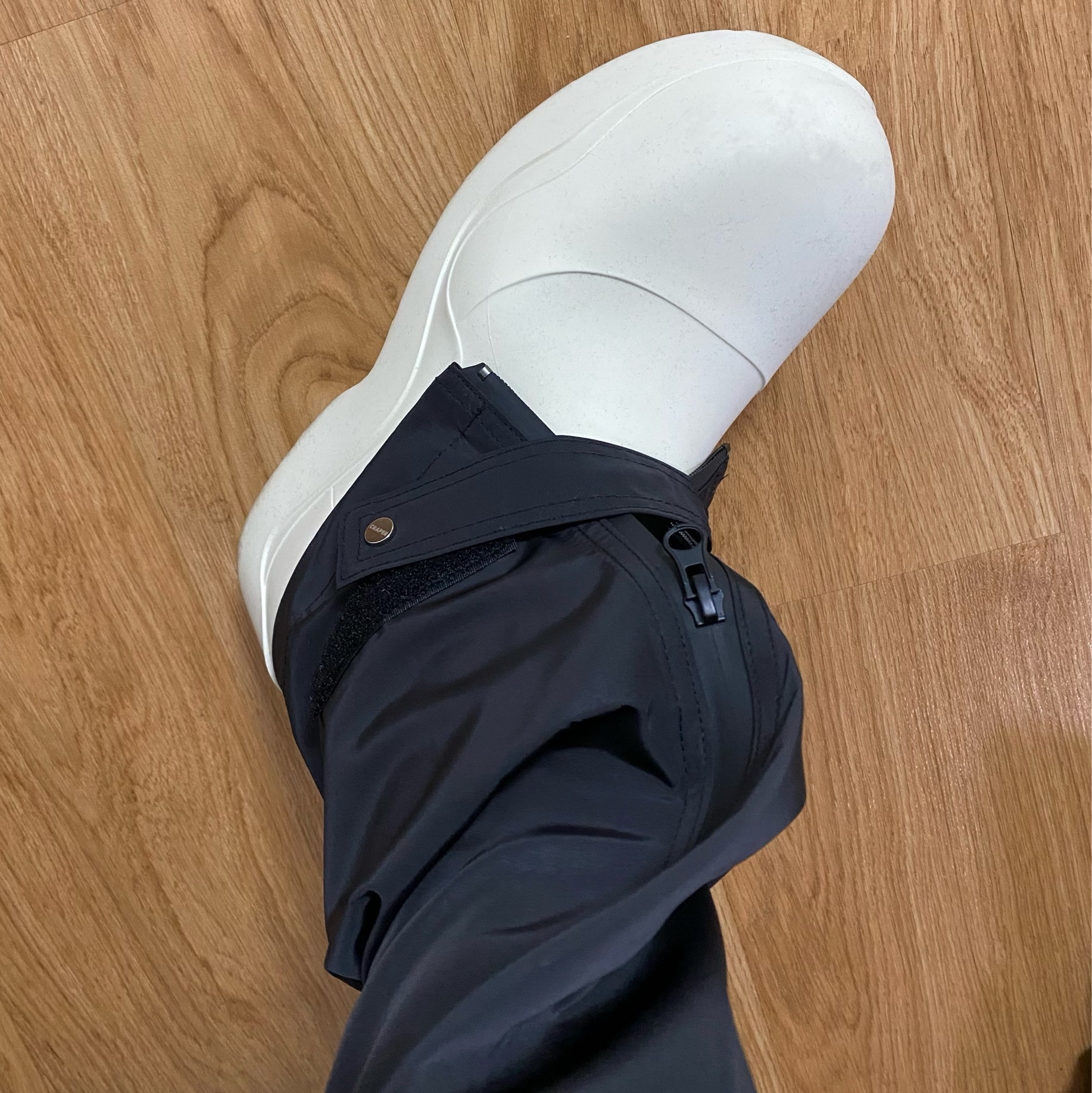 Bottega Veneta Puddle Ankle Boots Sea Salt 착용 스타일