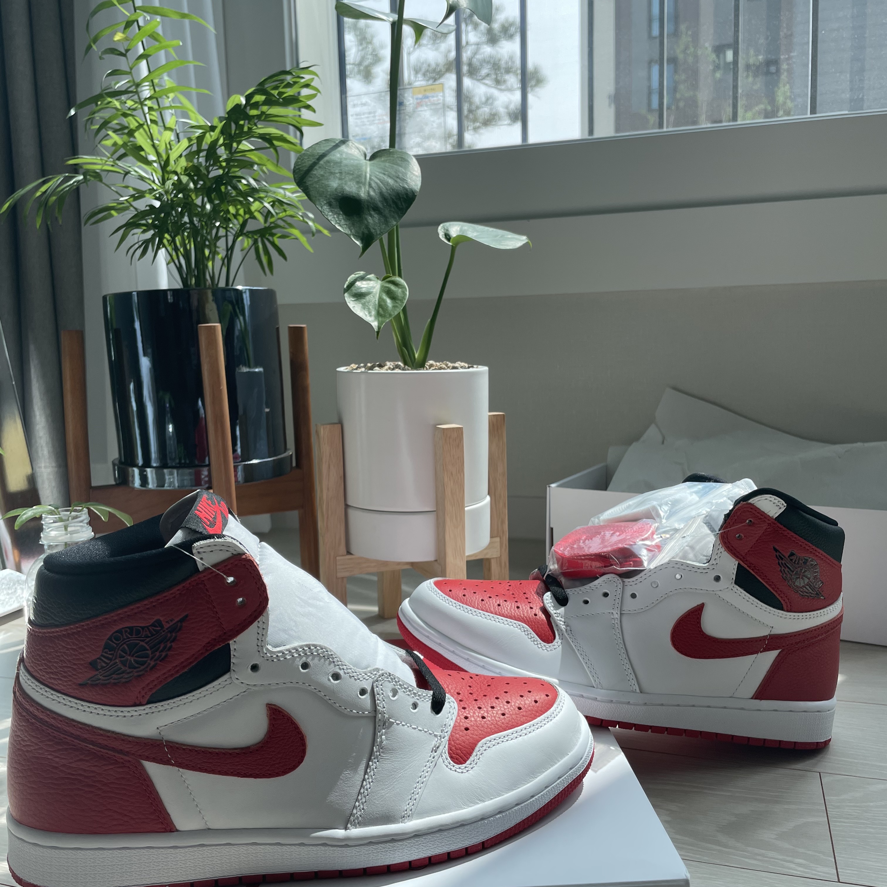 Jordan 1 Retro High OG Heritage 착용 스타일 - 2