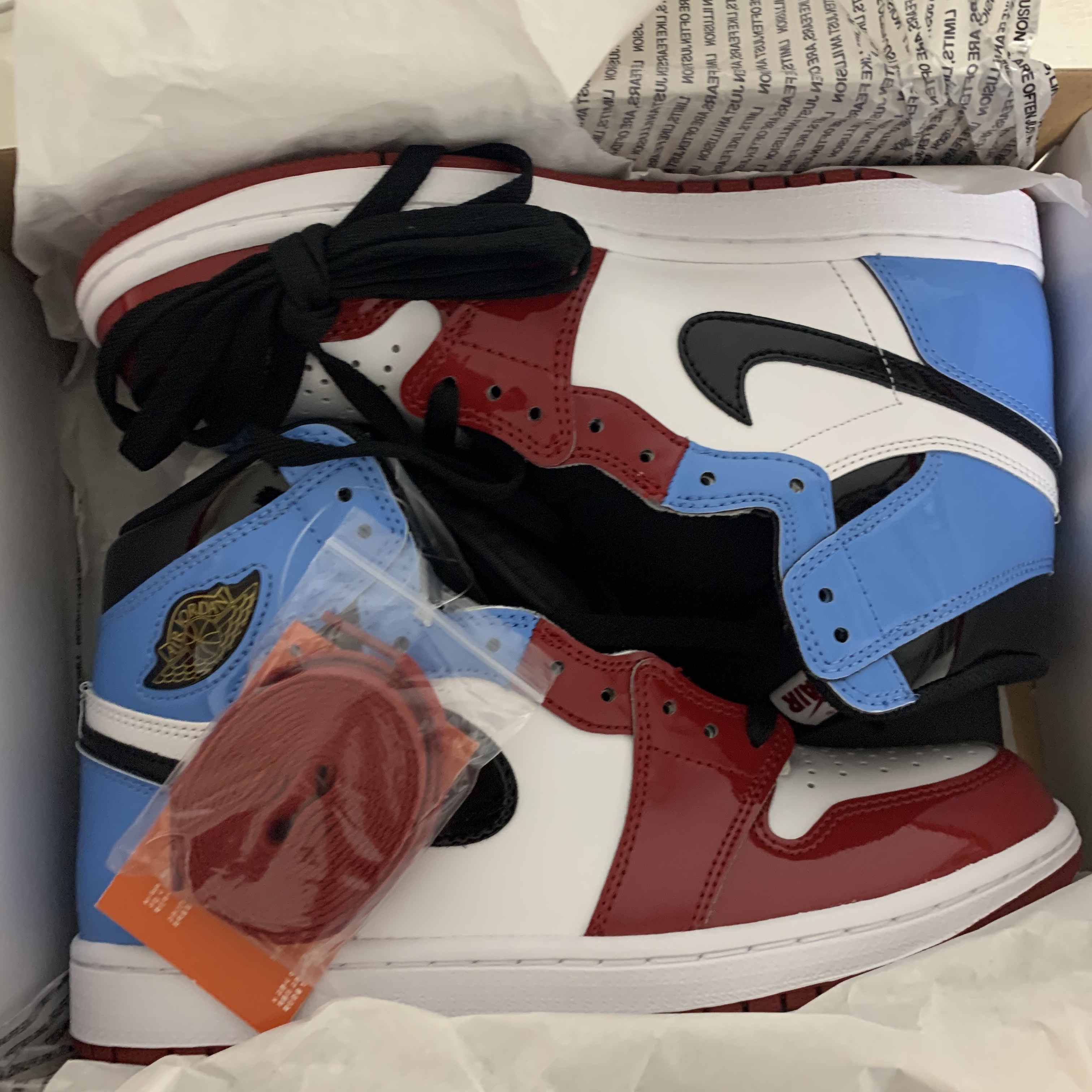 Jordan 1 Retro High Fearless UNC Chicago 착용 스타일