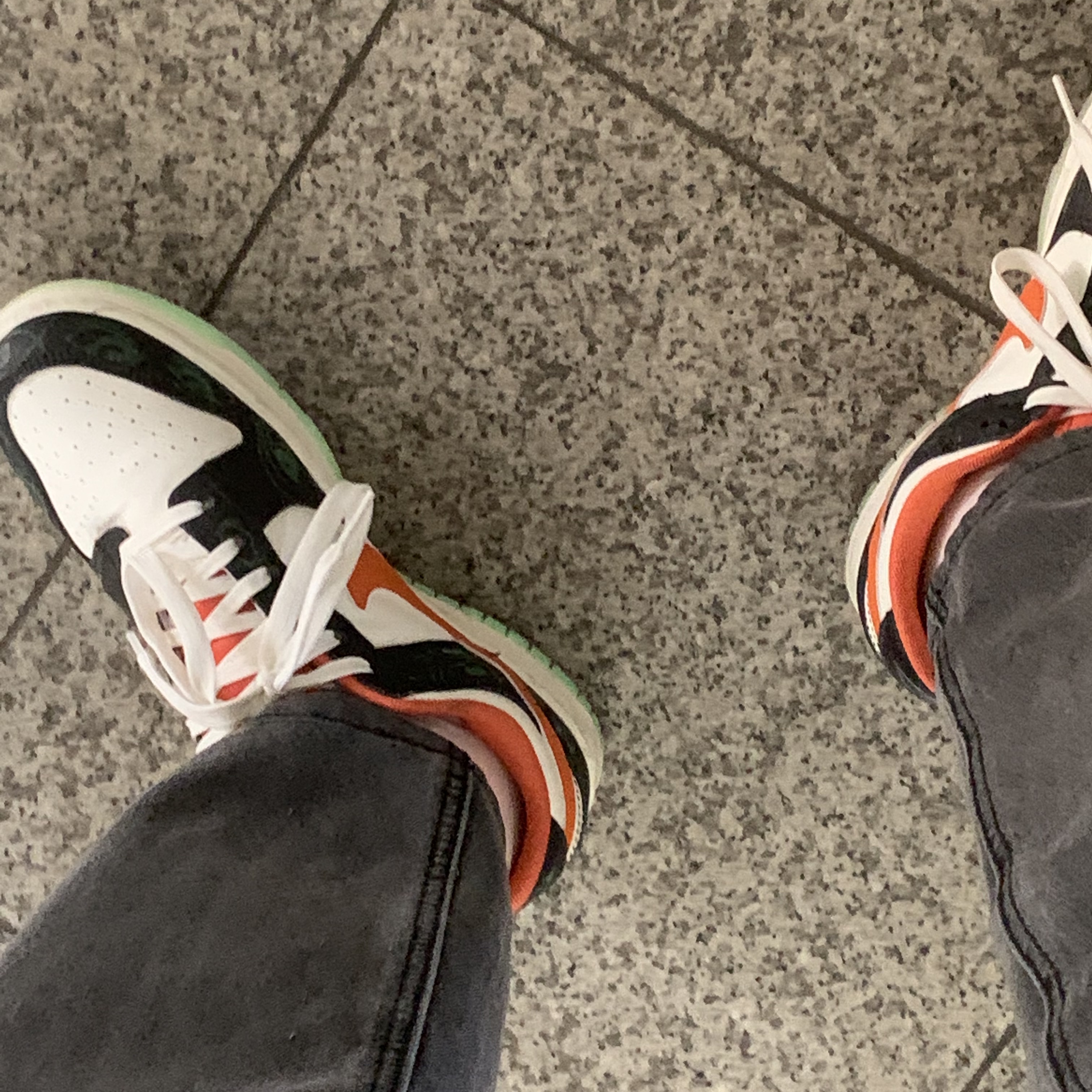 Nike Dunk Low Retro PRM Halloween 착용 스타일 - 2
