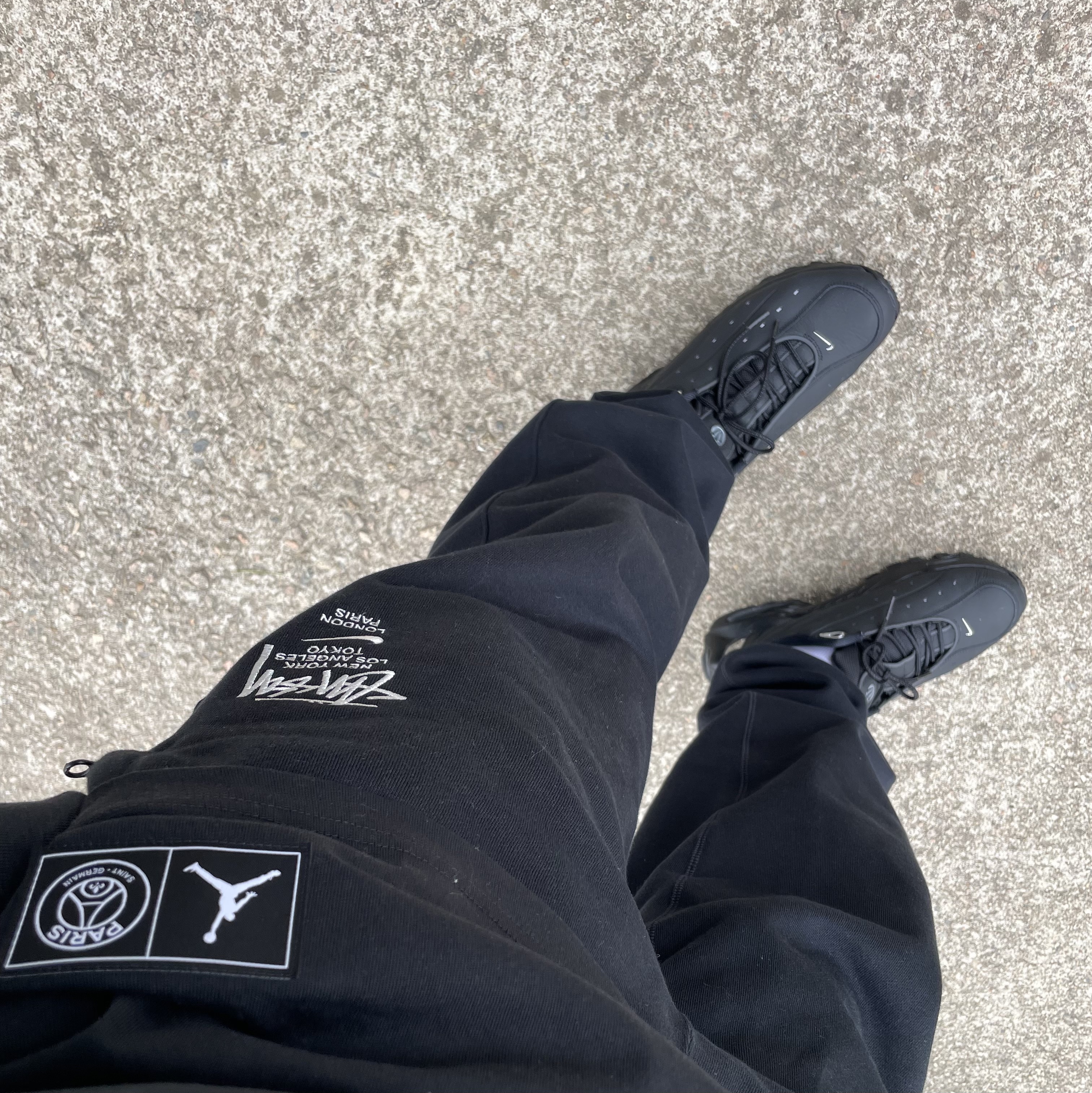 Nike x Drake Nocta Hot Step Air Terra Triple Black, Nike ACG Heritage 86 Cap Black 착용 스타일 - 2