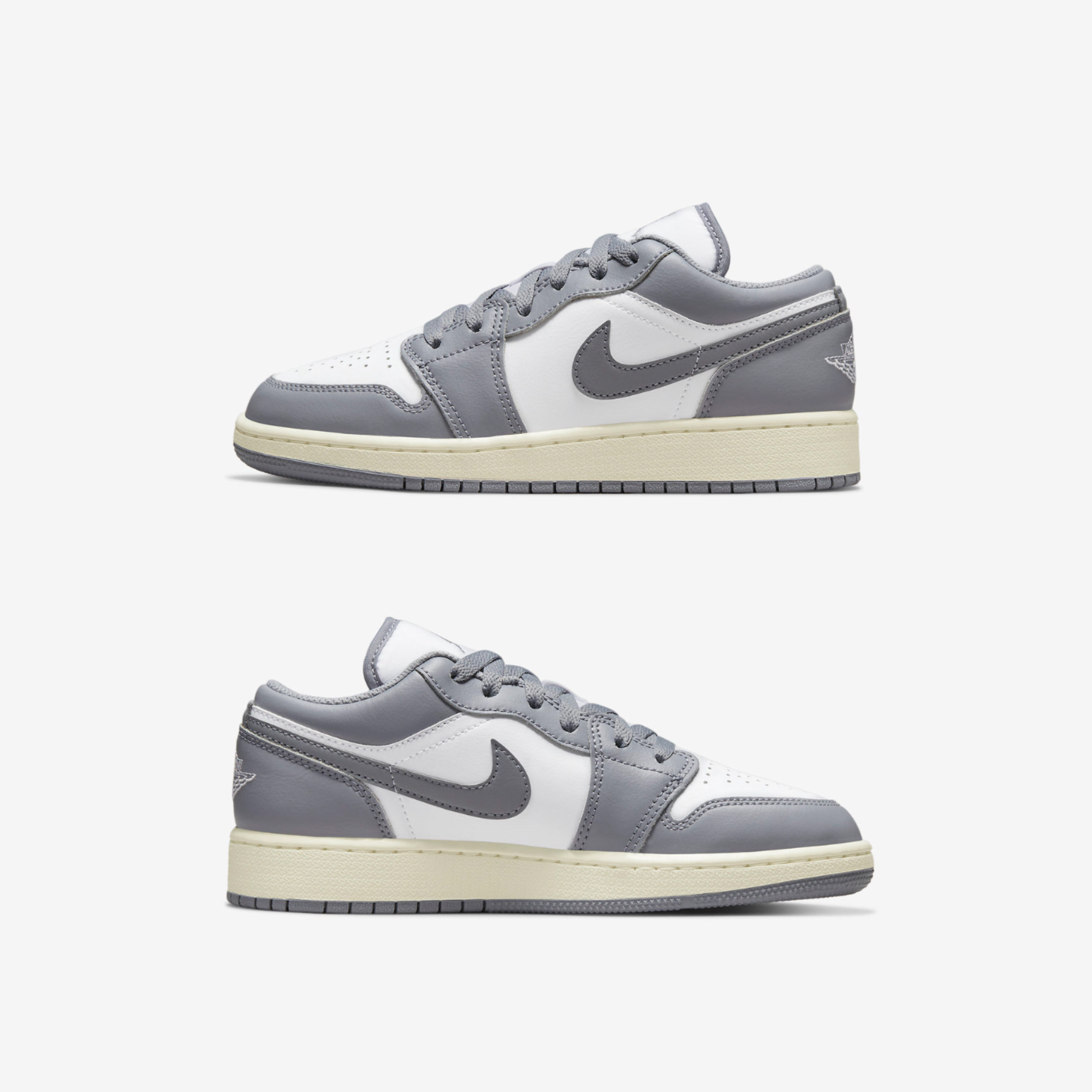 Jordan 1 Low Stealth and White 착용 스타일 - 3
