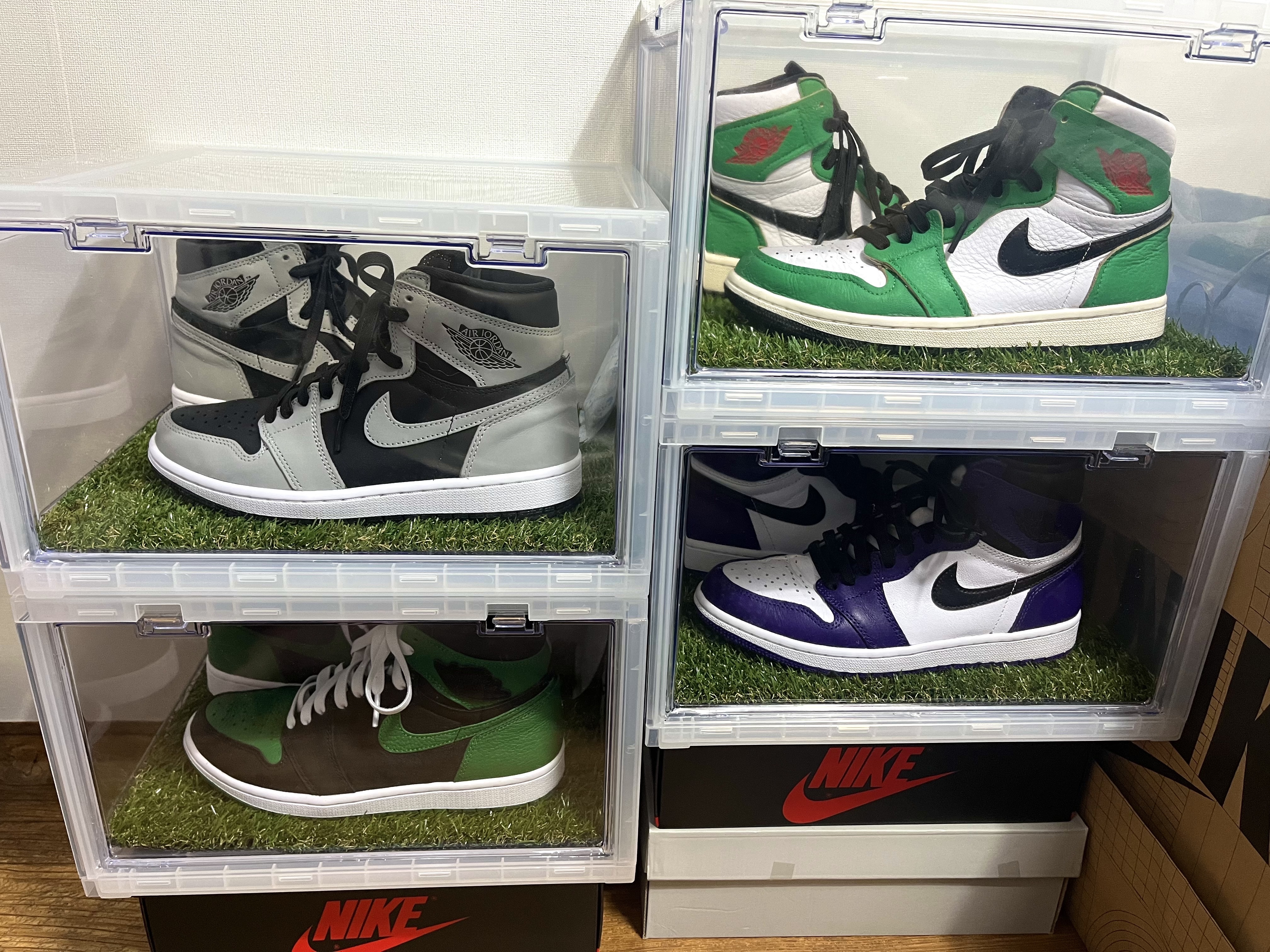 Jordan 1 Retro High OG Shadow 2.0, (W) Jordan 1 Retro High OG Lucky Green 착용 스타일