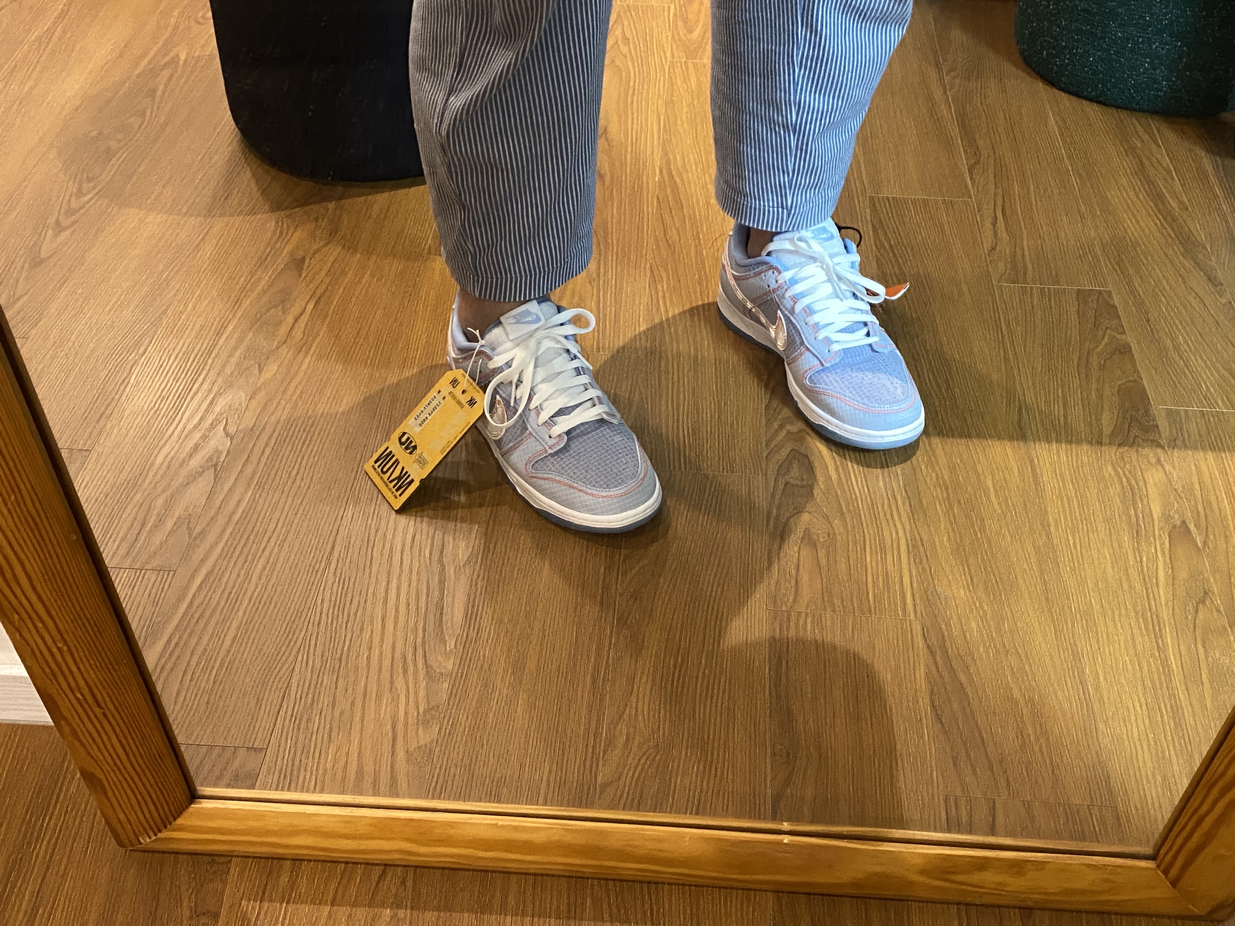 Nike x Union Dunk Low Passport Pack Argon 착용 스타일