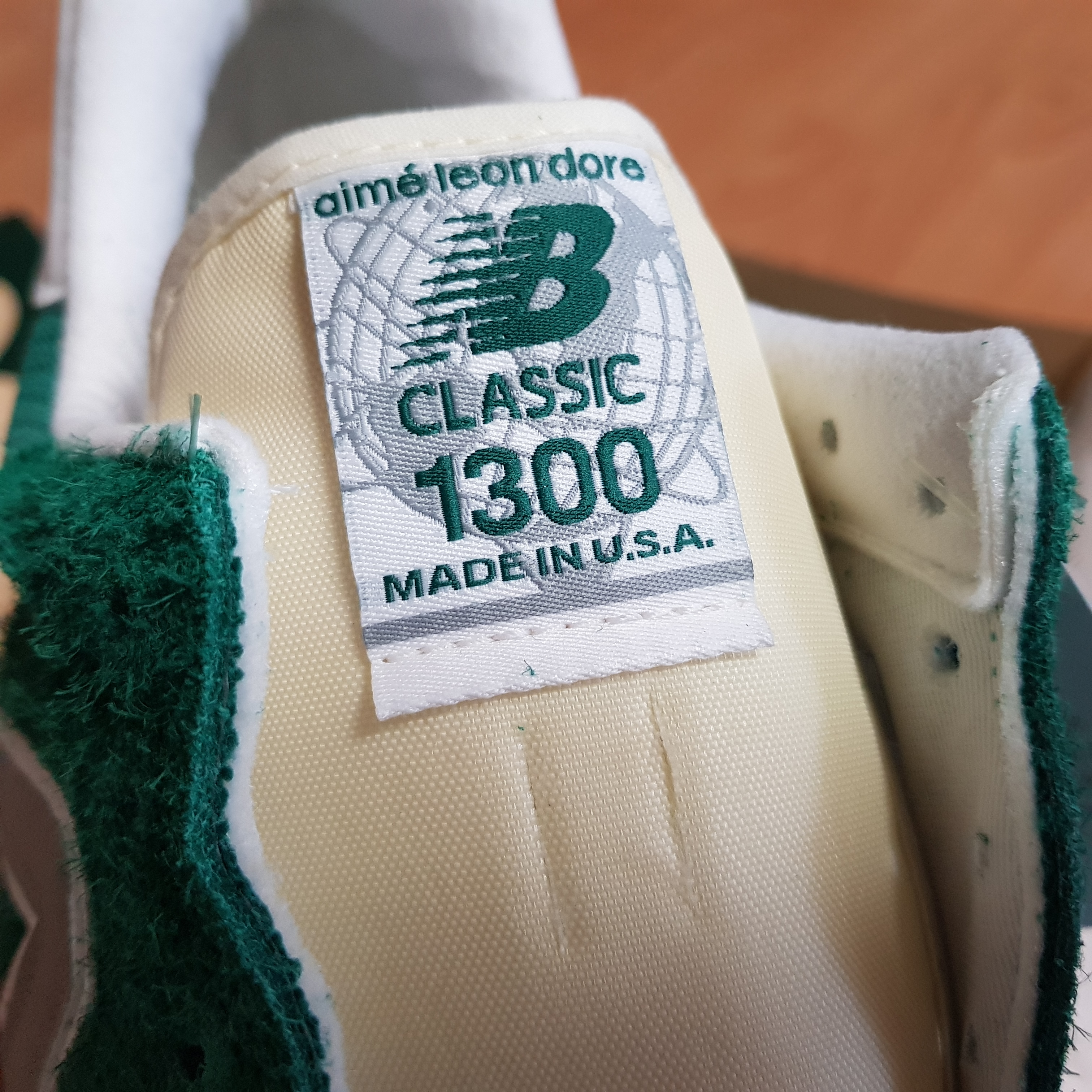 New Balance x Aime Leon Dore 1300 Botanical Green 착용 스타일 - 2