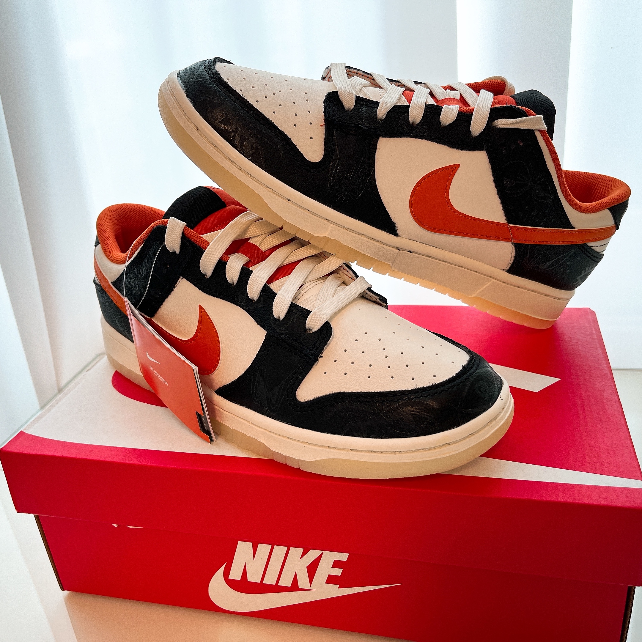 Nike Dunk Low Retro PRM Halloween 착용 스타일 - 1