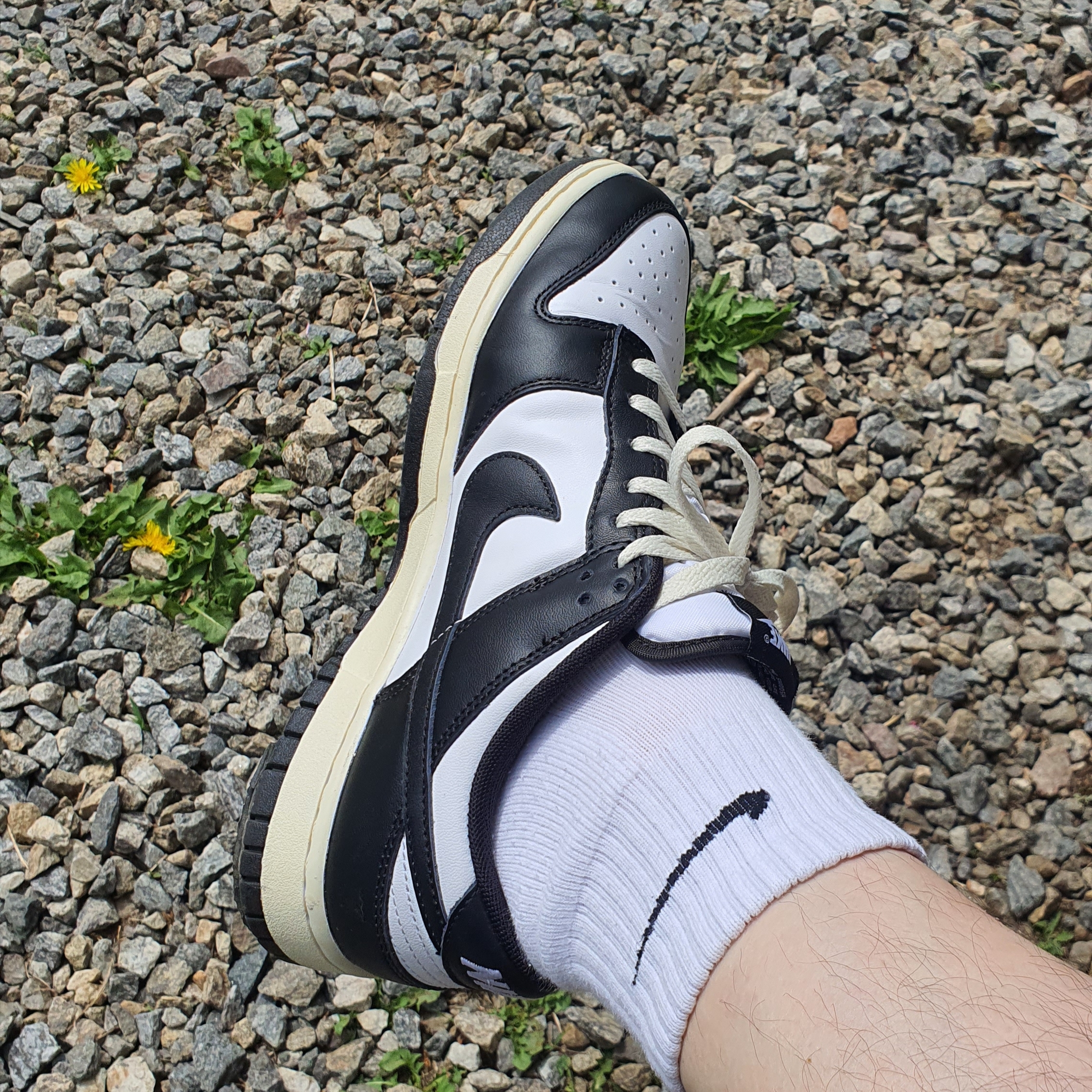 Nike Dunk Low Retro Black 착용 스타일