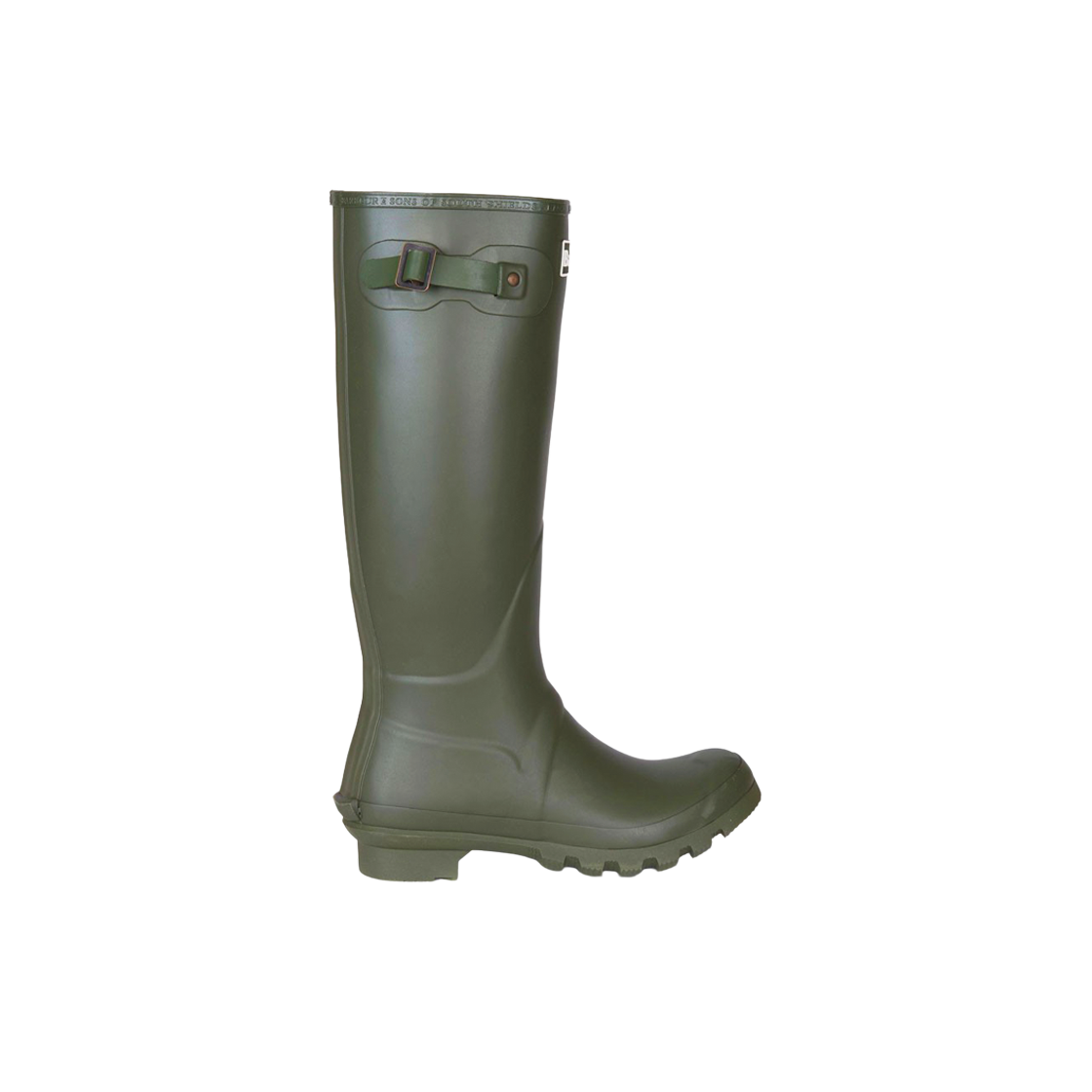 (W) Barbour Bede Wellington Boots Olive 상세 이미지 1