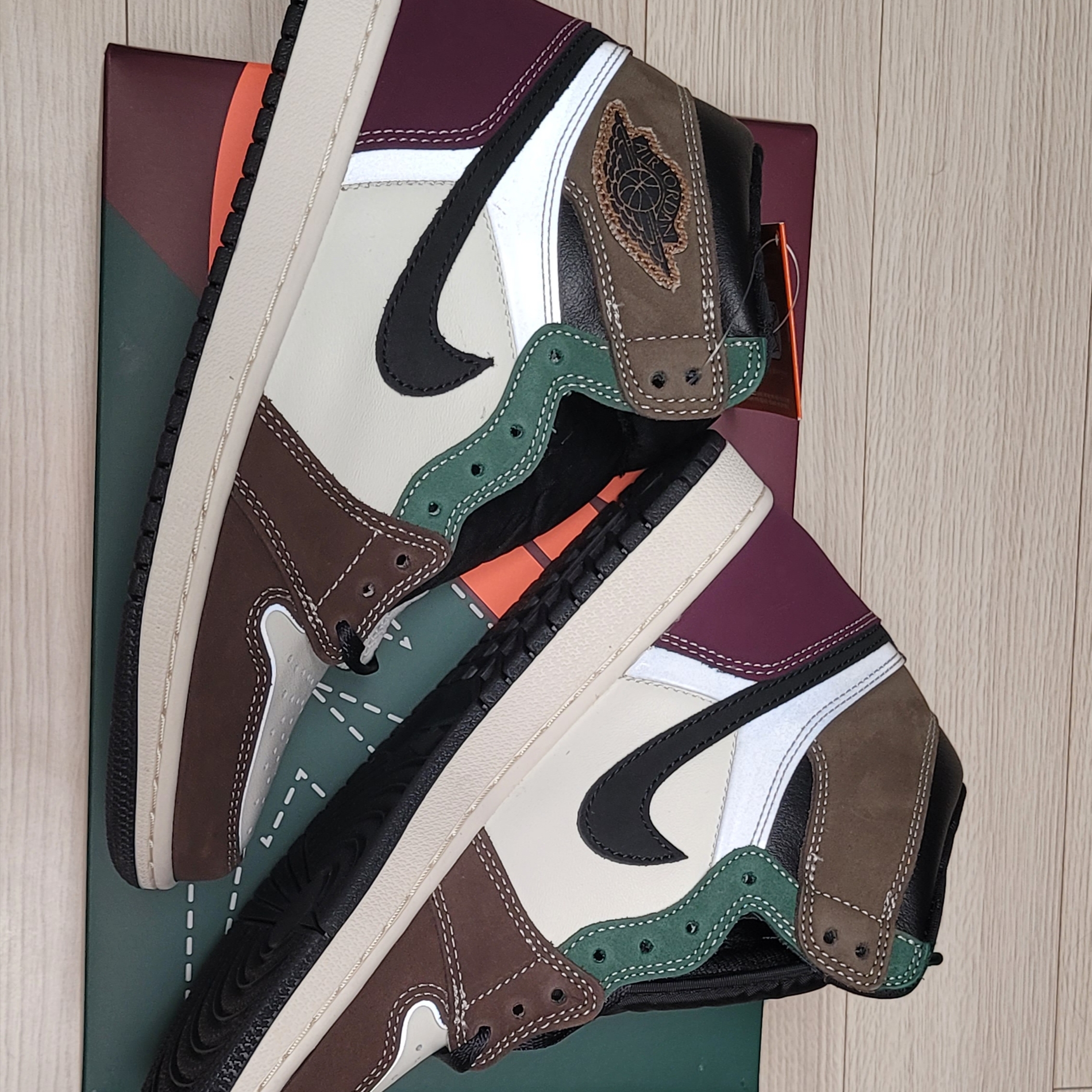 Jordan 1 Retro High OG Craft 착용 스타일 - 2