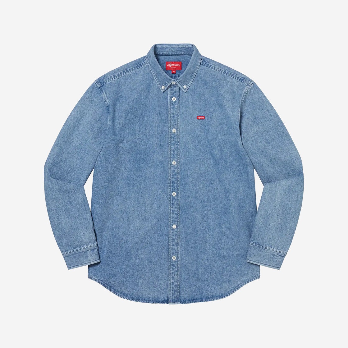 Supreme Small Box Shirt 安から Rinsed Denim M