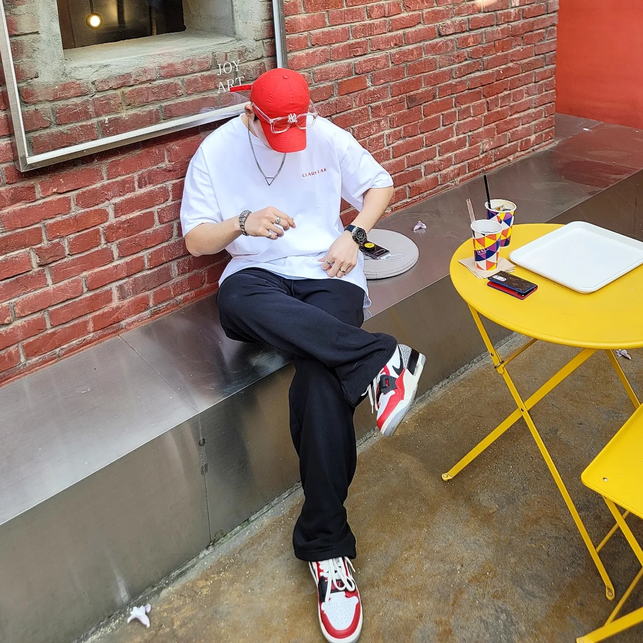 Jordan Legacy 312 Low Chicago 2019 착용 스타일 - 1