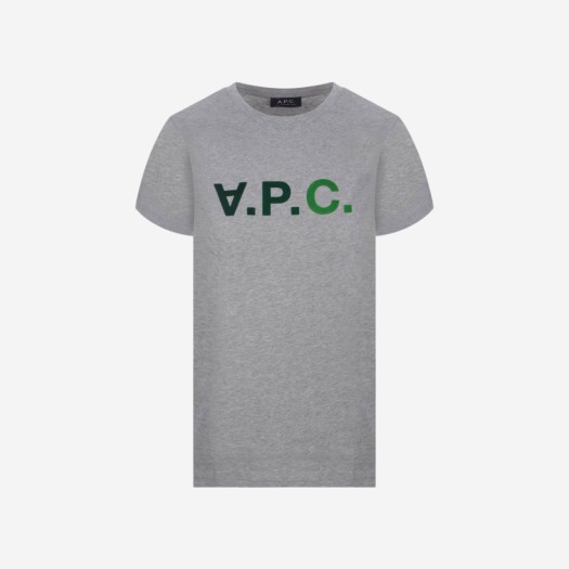 (W) 아페쎄 VPC 티셔츠 그레이 그린