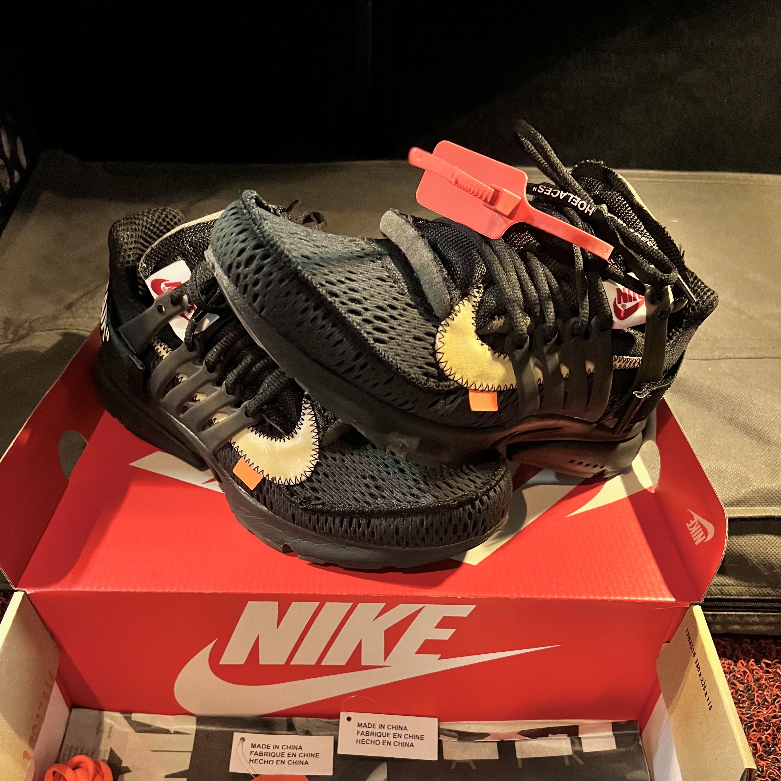 Nike x Off-White Air Presto Black 착용 스타일