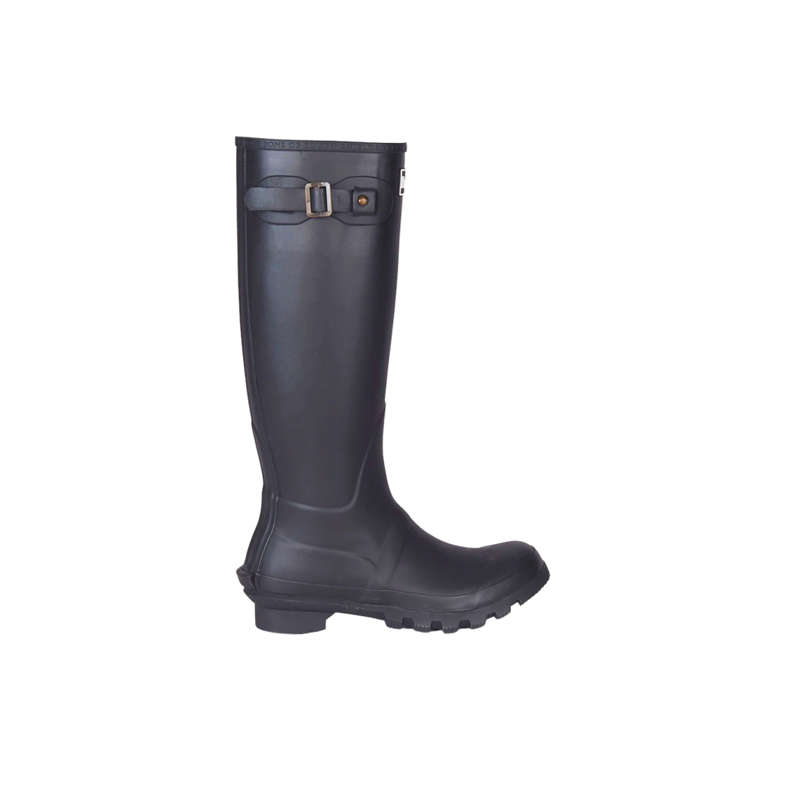 (W) Barbour Bede Wellington Boots Black 상세 이미지 1