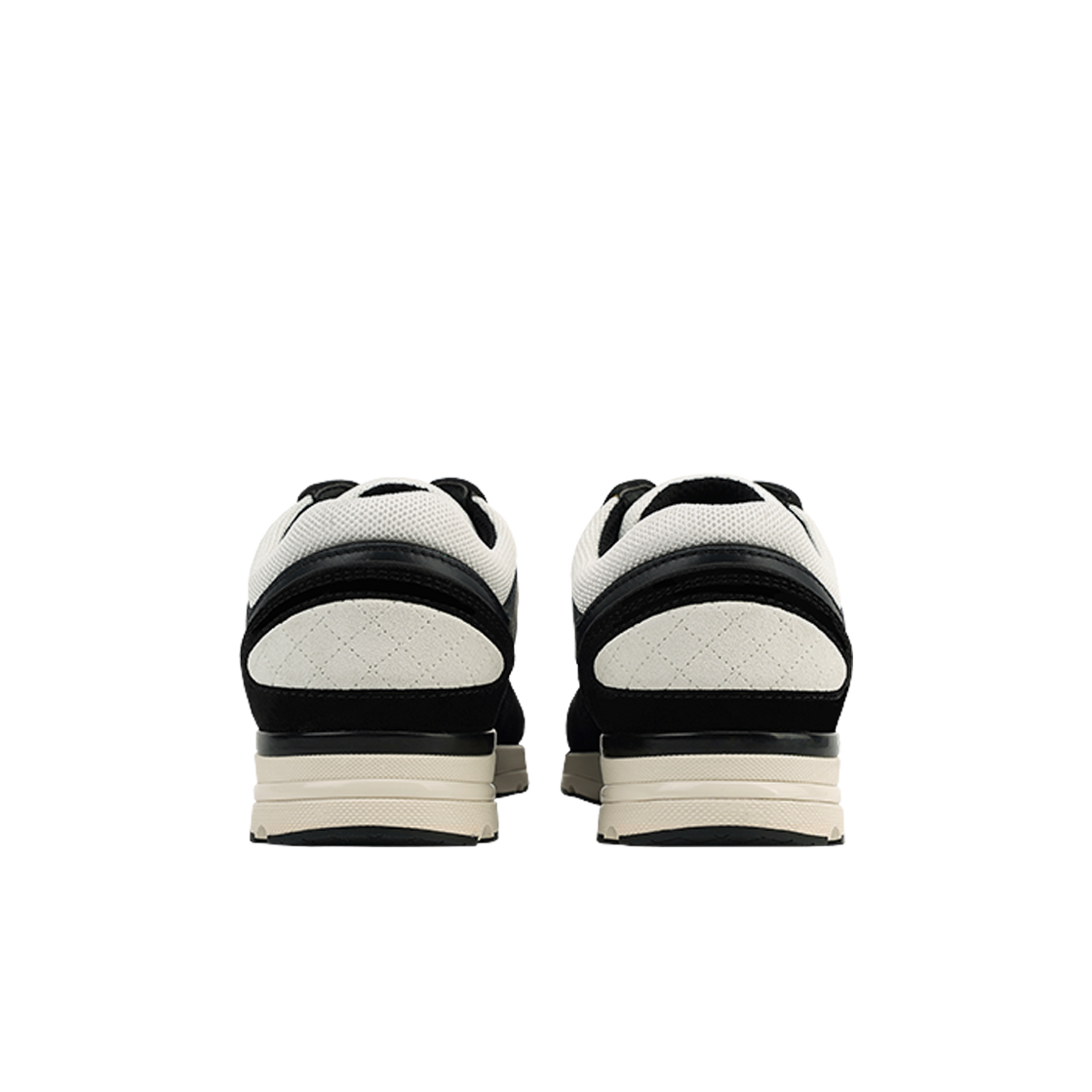 (W) 샤넬 스니커즈 메쉬 스웨이드 카프스킨 & 네이비 블랙((W) Chanel Sneakers Mesh Suede Calfskin & Navy Black) - 4