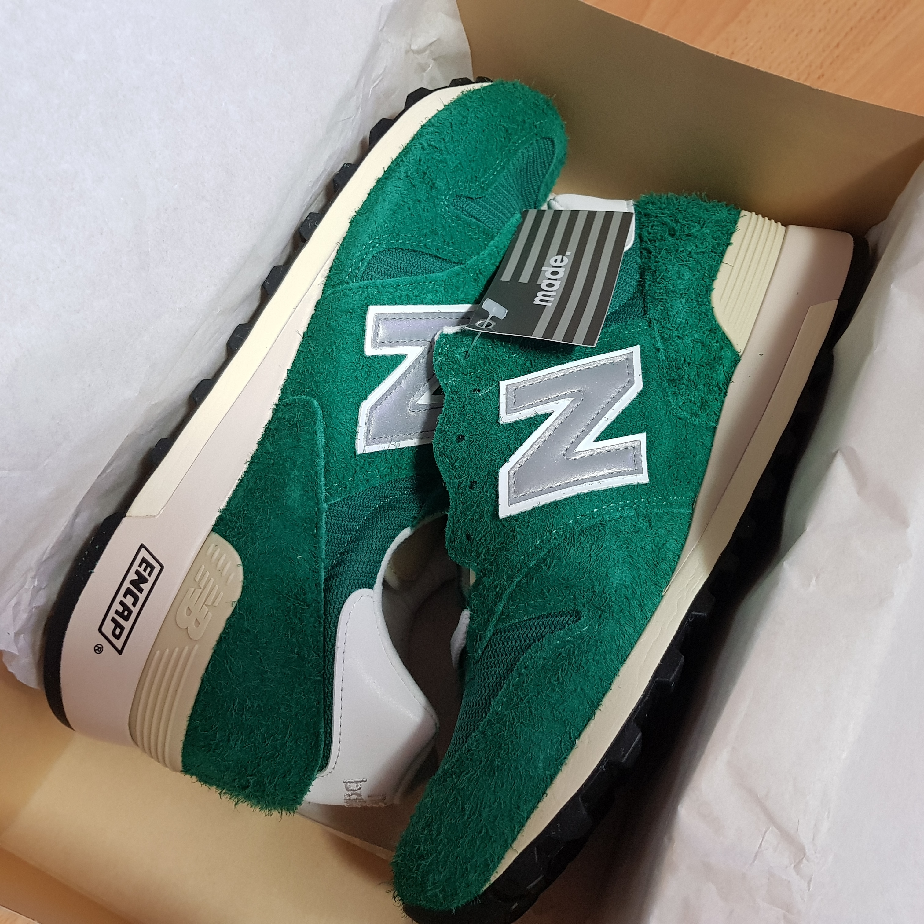 New Balance x Aime Leon Dore 1300 Botanical Green 착용 스타일 - 3