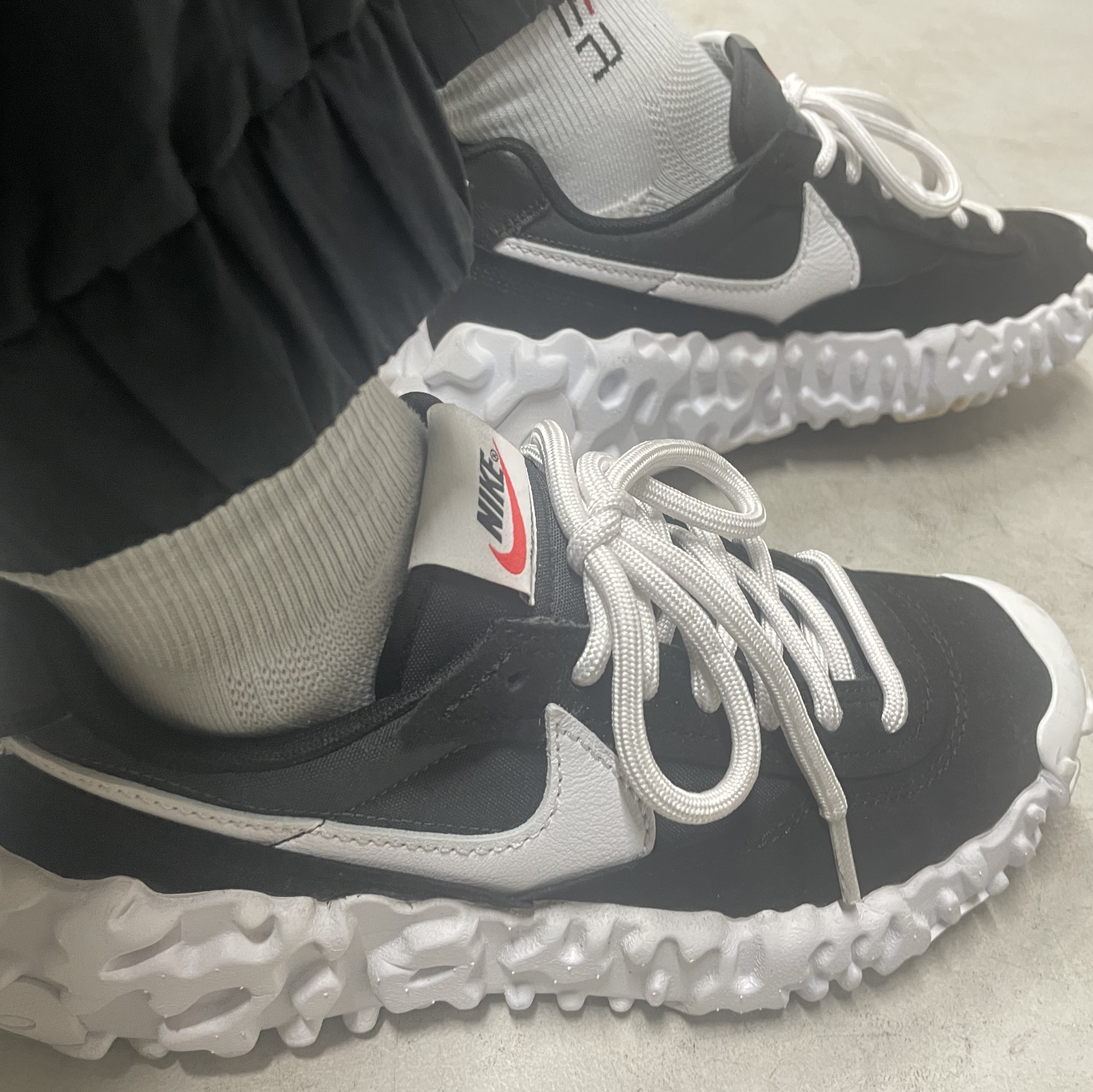 Nike Overbreak SP Black White 착용 스타일 - 1