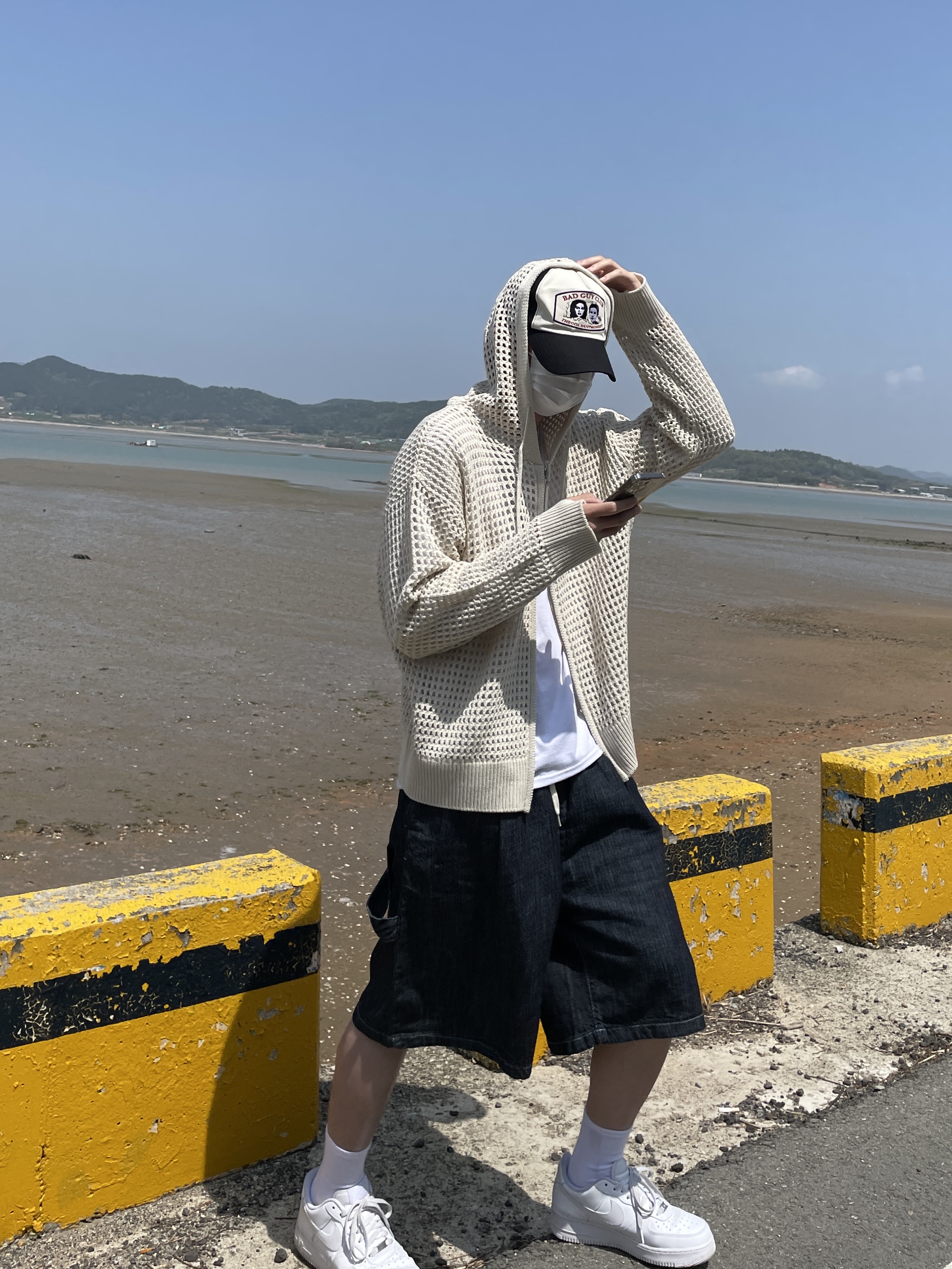 Nike Air Force 1 '07 Low White 착용 스타일