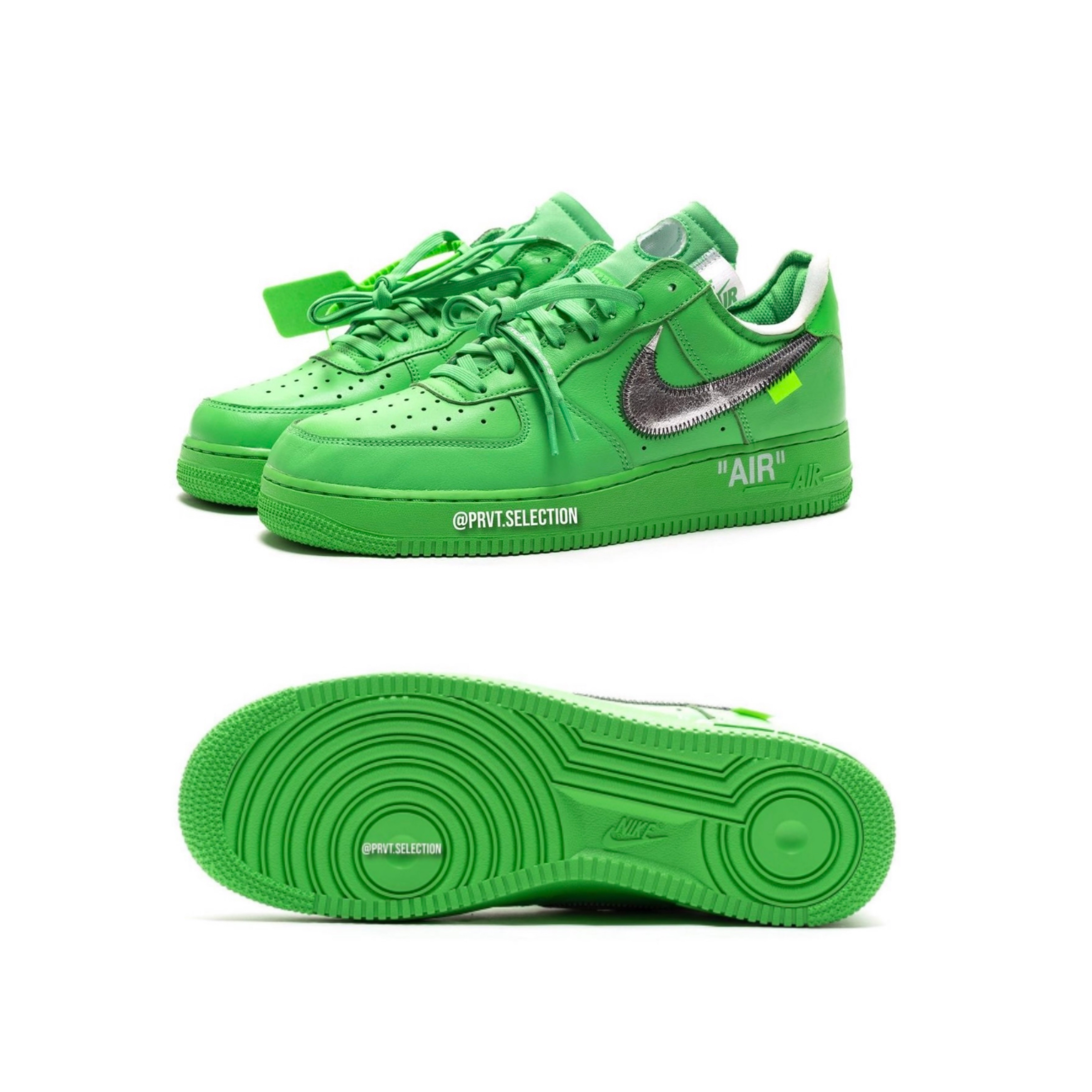 Nike x Off-White Air Force 1 Low Brooklyn 착용 스타일 - 2