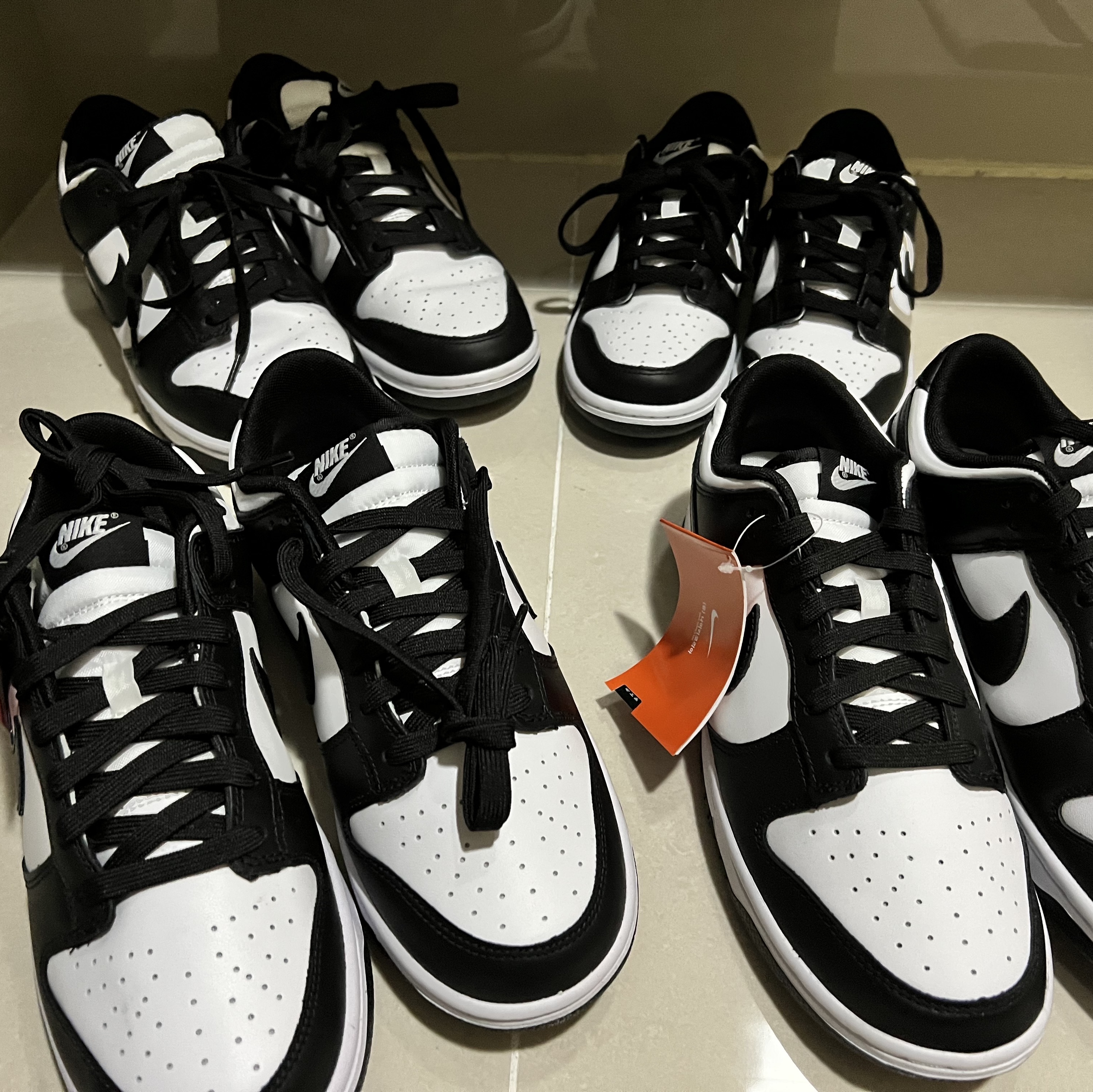Nike Dunk Low Retro Black, (W) Nike Dunk Low Black 착용 스타일