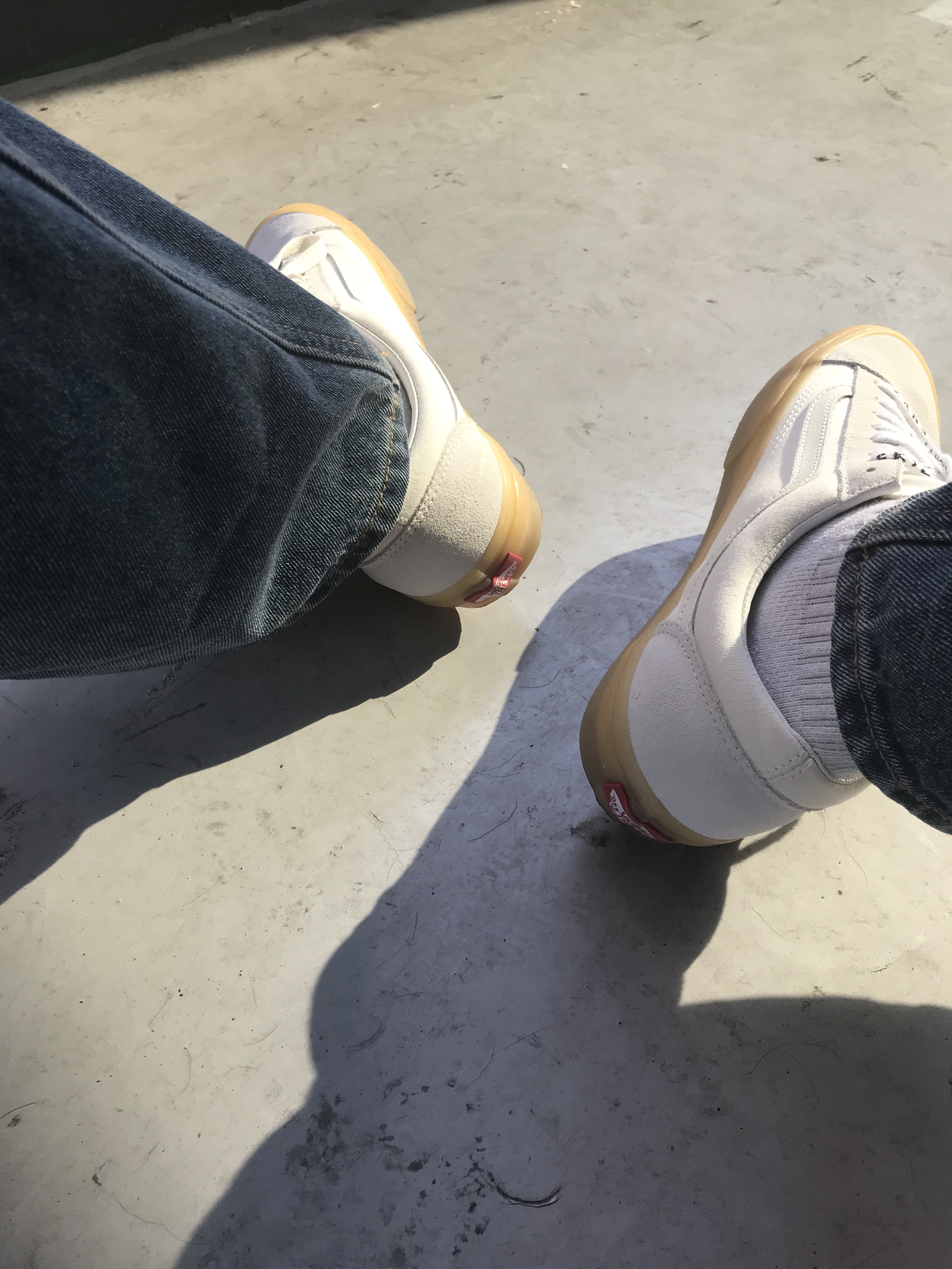 Vans Style 36 Cream White Gum 착용 스타일