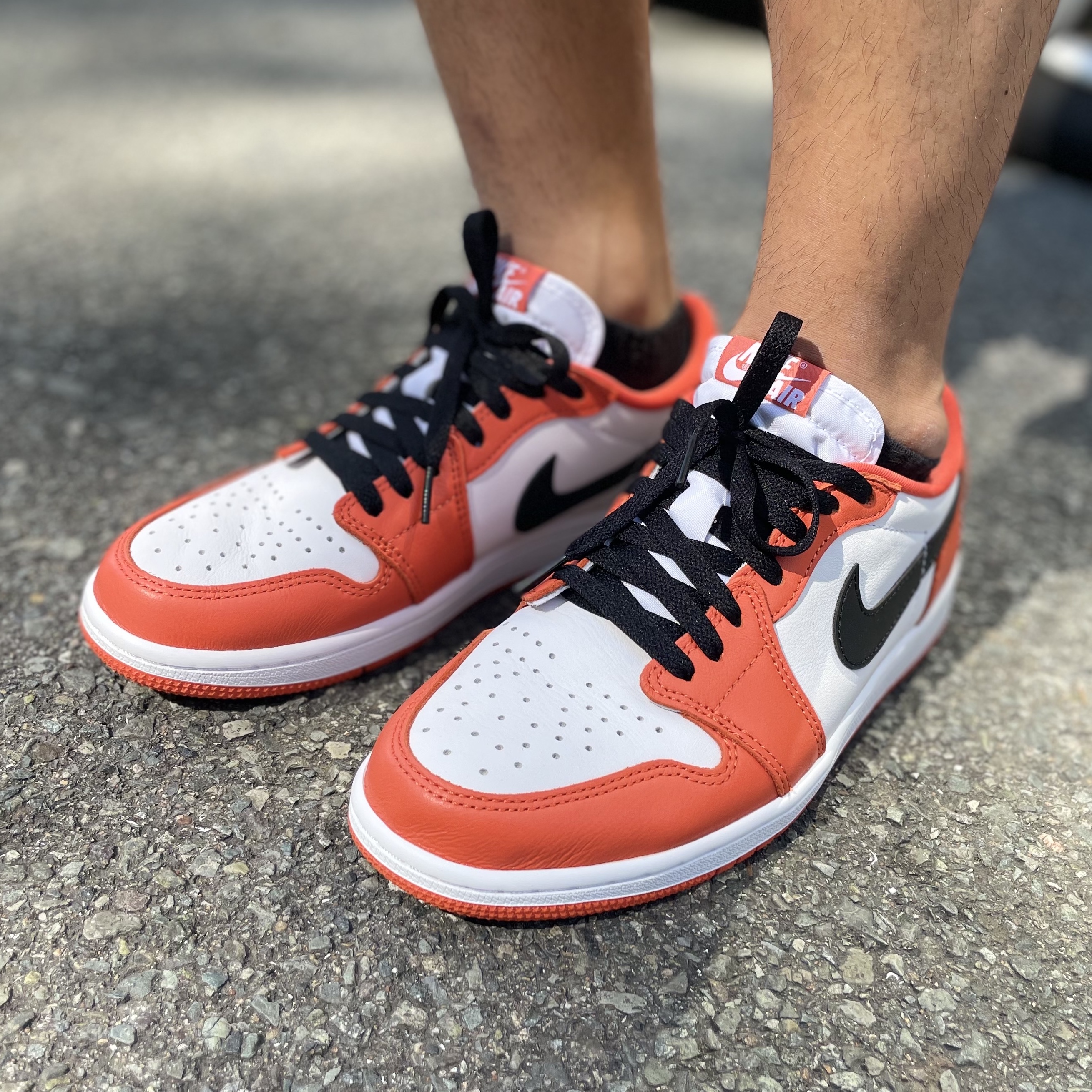 Jordan 1 Low OG Starfish 착용 스타일